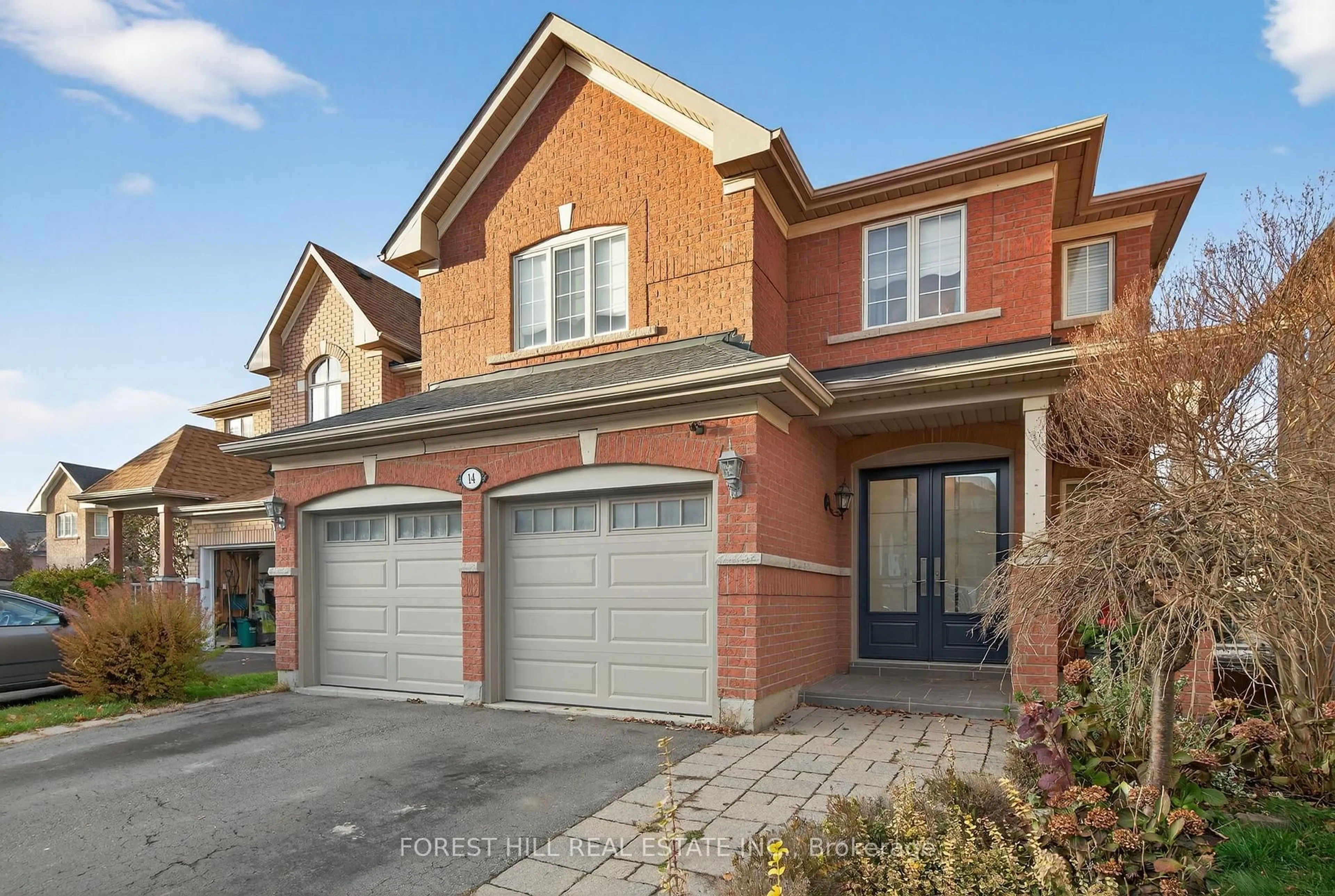 Home with brick exterior material, street for 14 Pepperberry Rd, Vaughan Ontario L4J 8W9