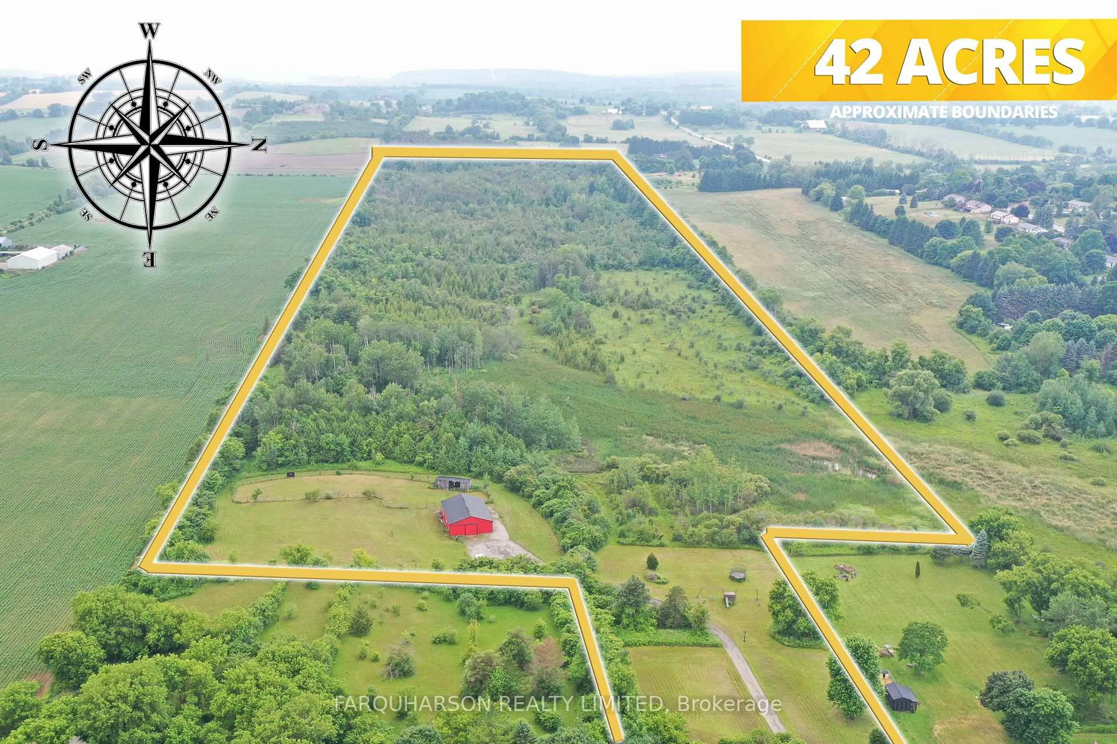 A pic from outside/outdoor area/front of a property/back of a property/a pic from drone, unknown for 12866 Regional Road 39, Uxbridge Ontario L0E 1T0