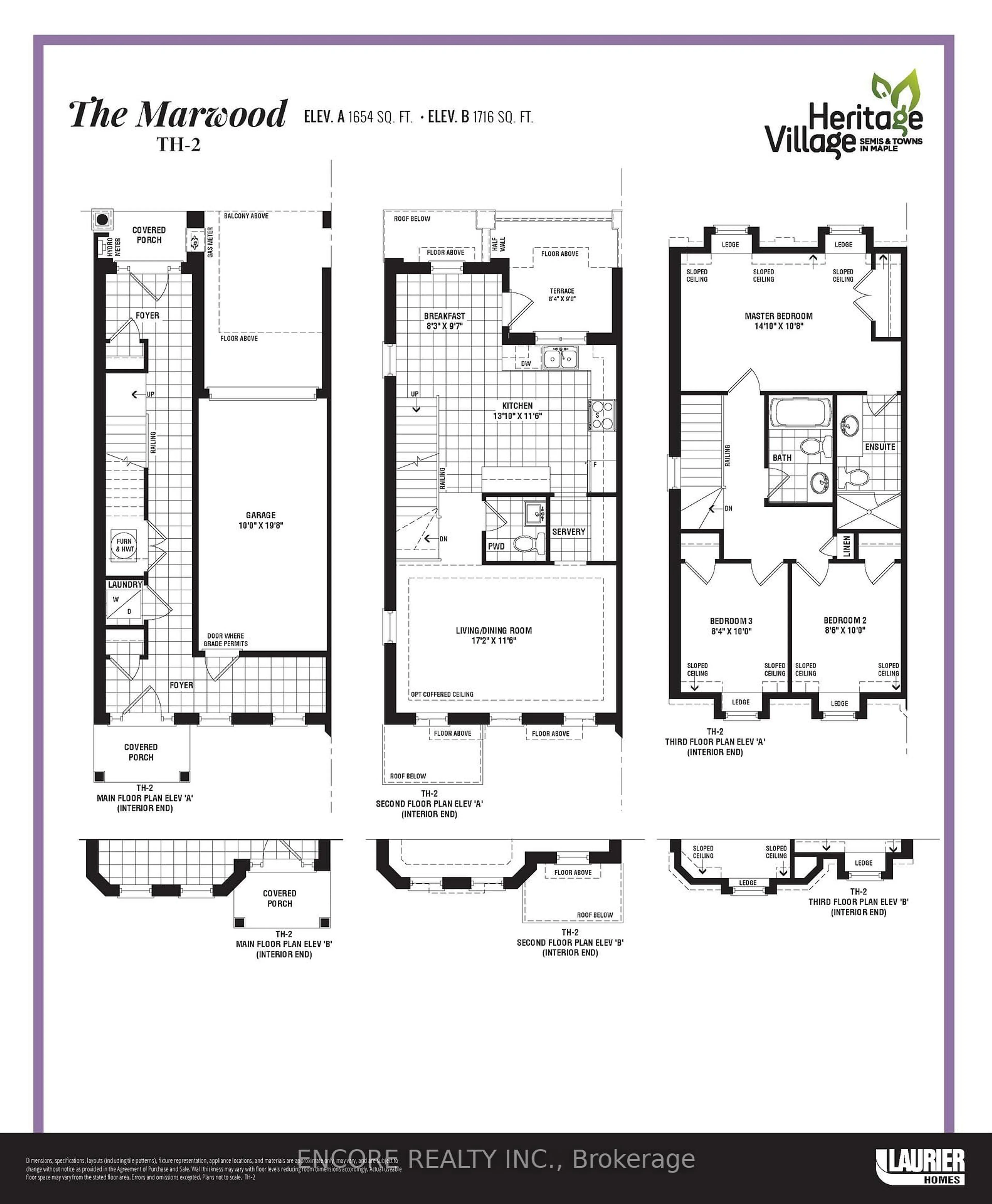 Floor plan for 9805 Keele St, Vaughan Ontario L6A 5E3