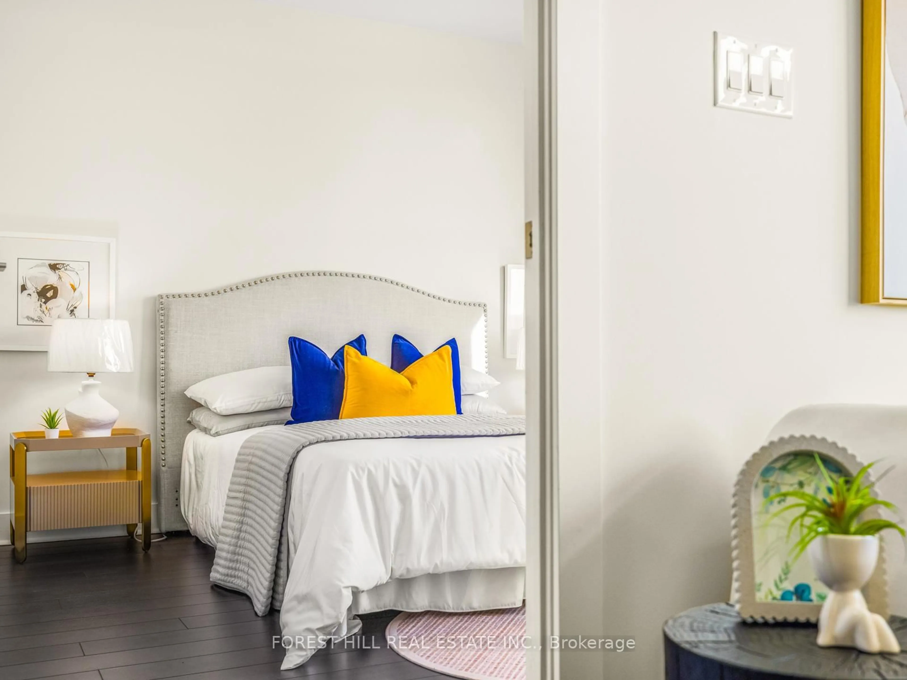 Bedroom with bed, unknown for 28 Prince Regent St #PH8, Markham Ontario L6C 0V5