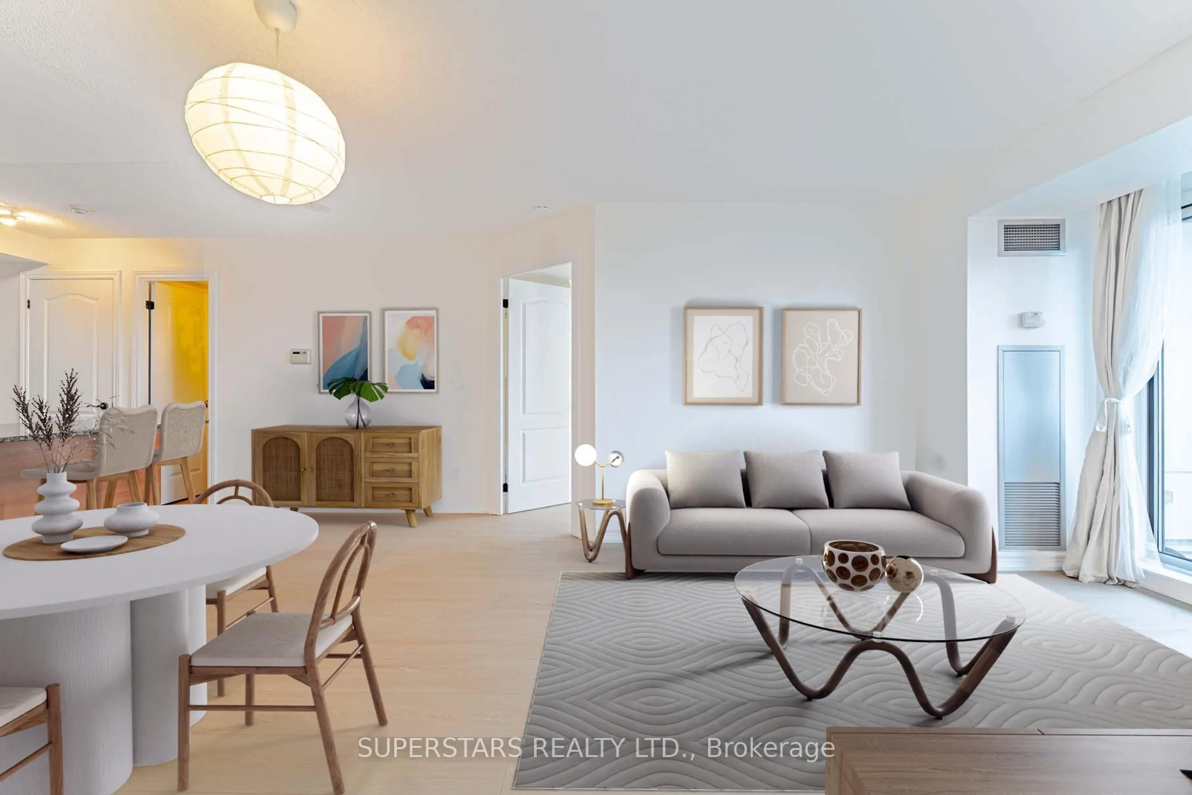 Living room with furniture, unknown for 15 North Park Rd #806, Vaughan Ontario L4J 0C9