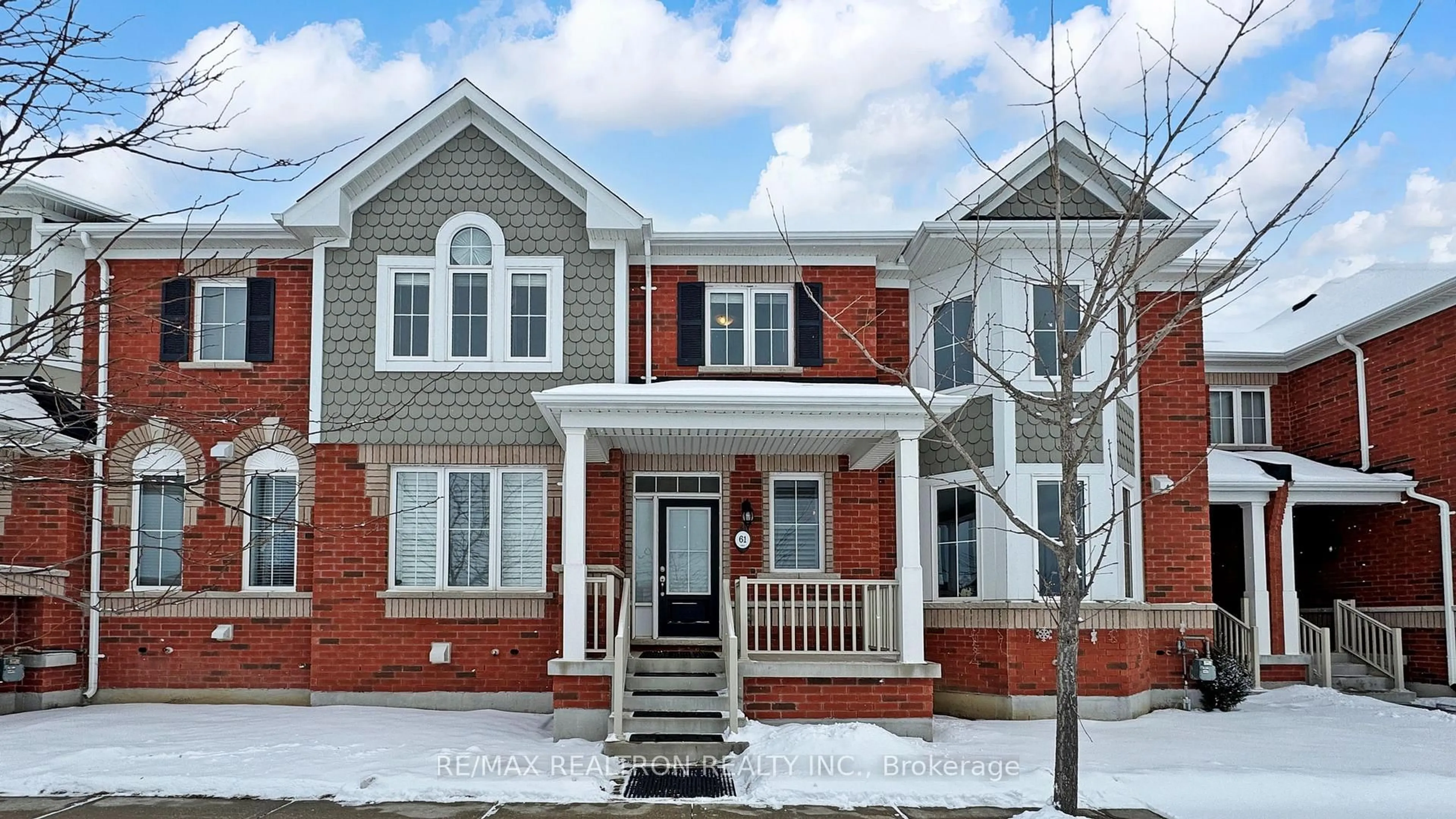 Home with brick exterior material, street for 61 Lawrence Pilkington Ave, Markham Ontario L6B 0Y9