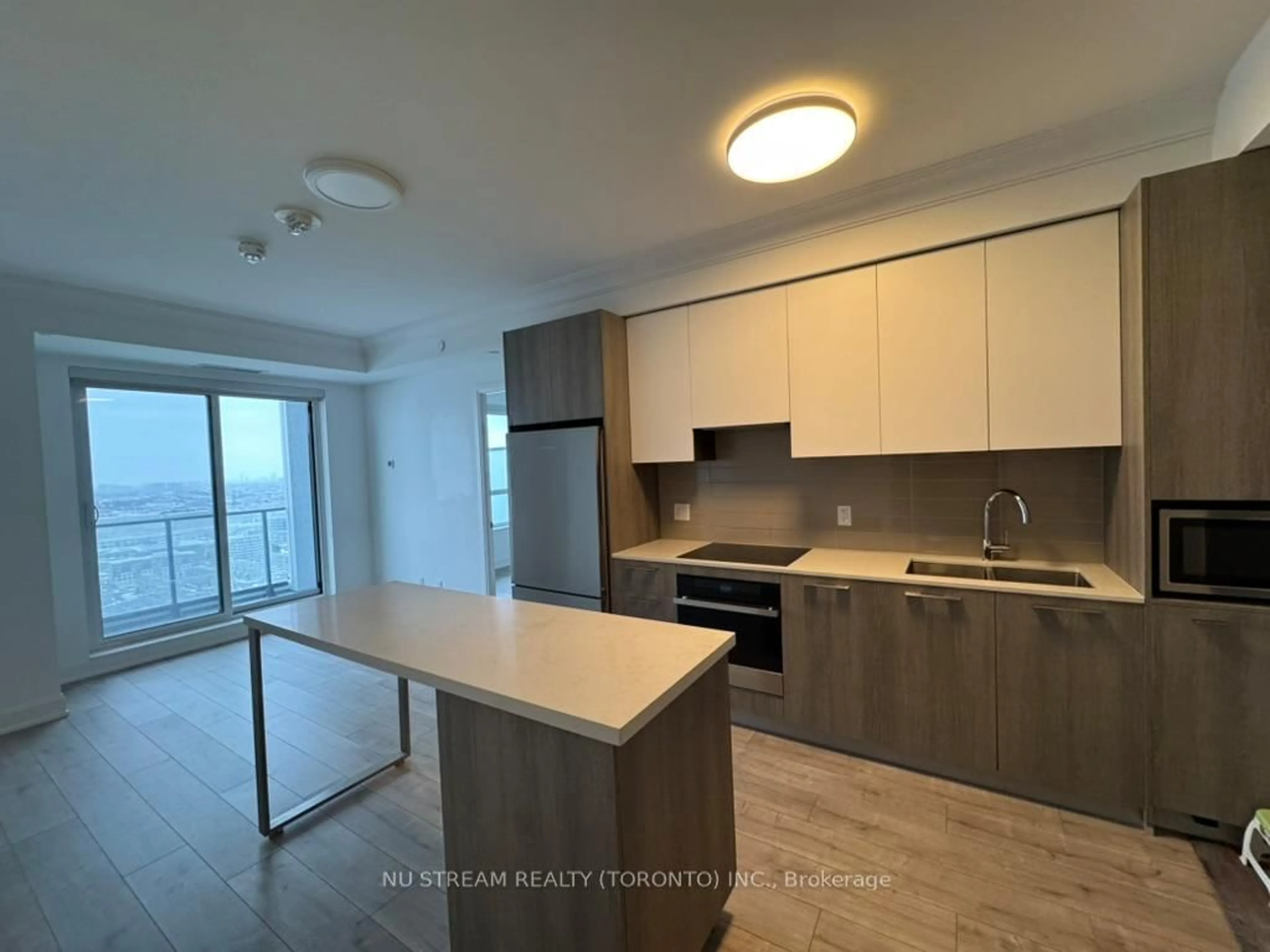 Standard kitchen, wood/laminate floor for 8 Water Walk Dr #3702, Markham Ontario L3R 6L4