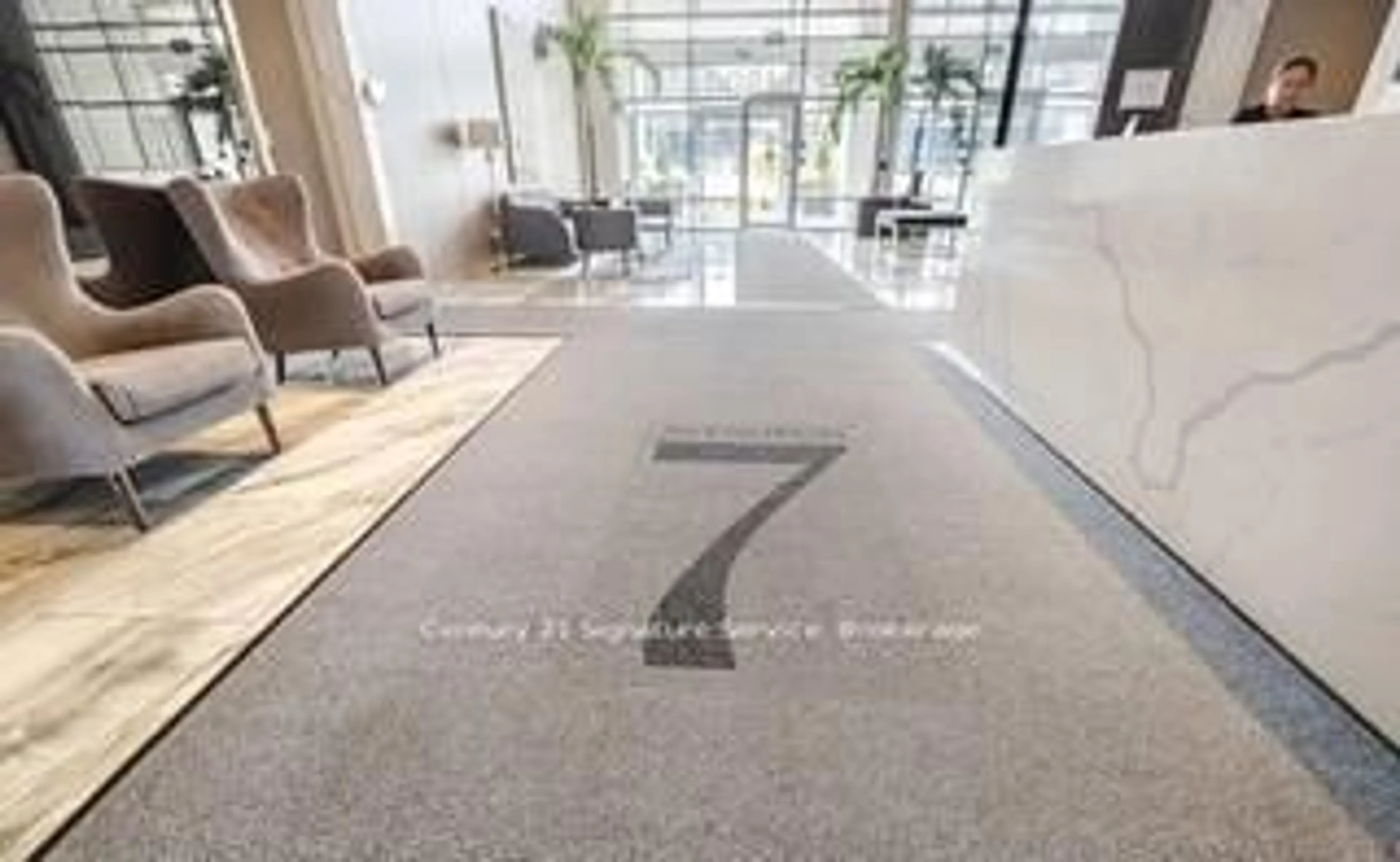 Lobby for 4800 Highway 7 #117, Vaughan Ontario L4L 1H8