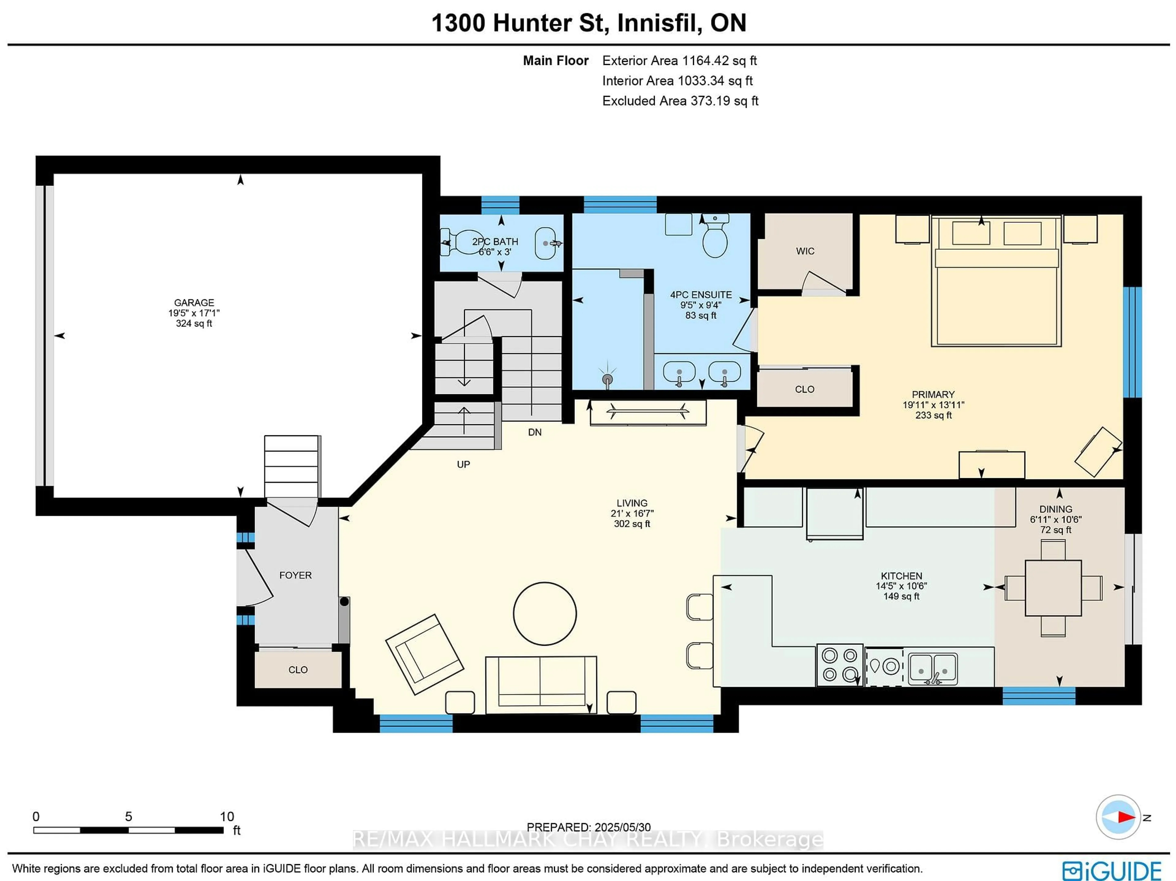 Floor plan for 1300 Hunter St, Innisfil Ontario L9S 0H1
