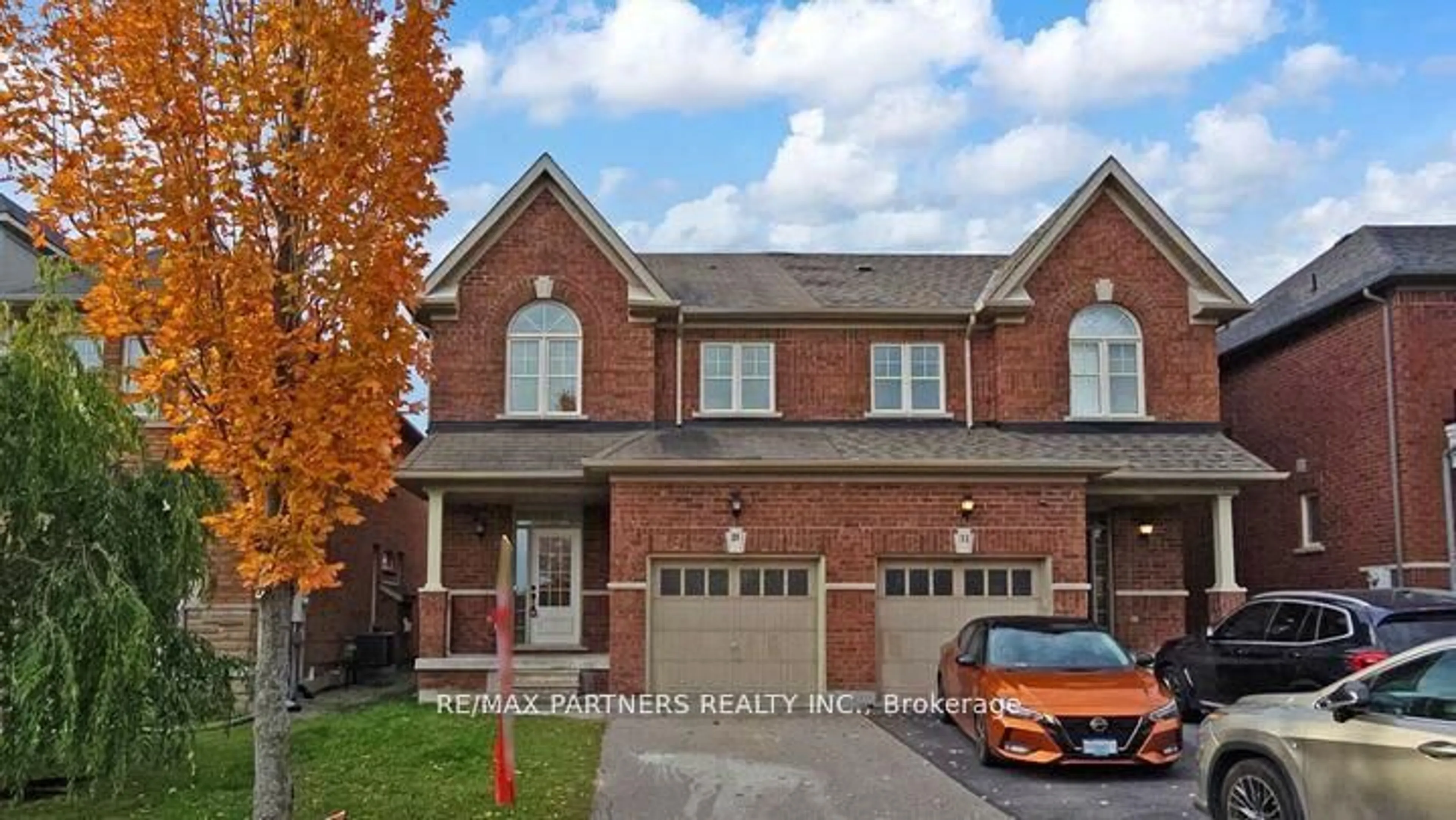 Home with brick exterior material, street for 29 Robert Osprey Dr, Markham Ontario L6C 0K9