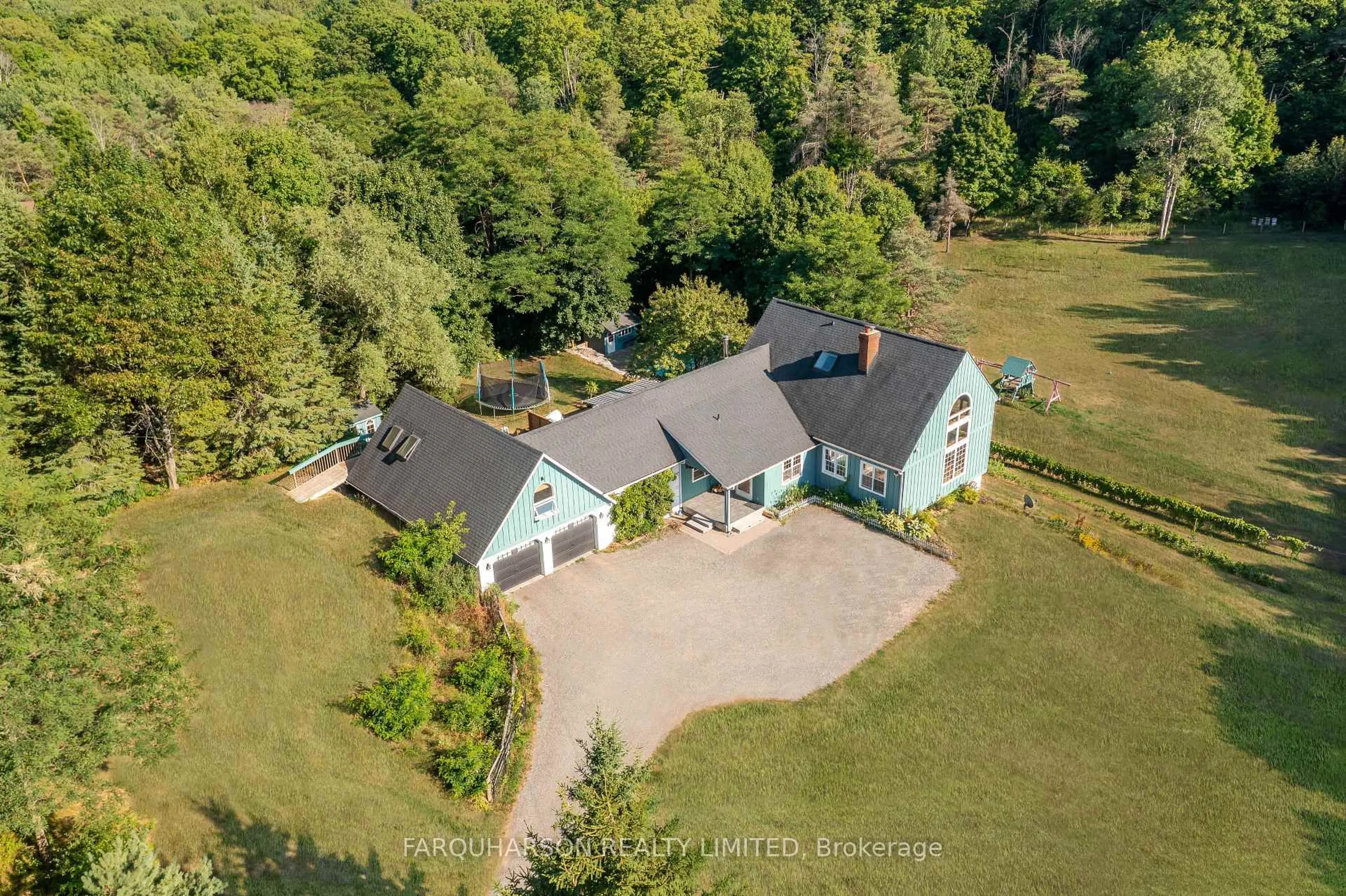 A pic from outside/outdoor area/front of a property/back of a property/a pic from drone, unknown for 4661 Davis Dr, Whitchurch-Stouffville Ontario L4A 2K2