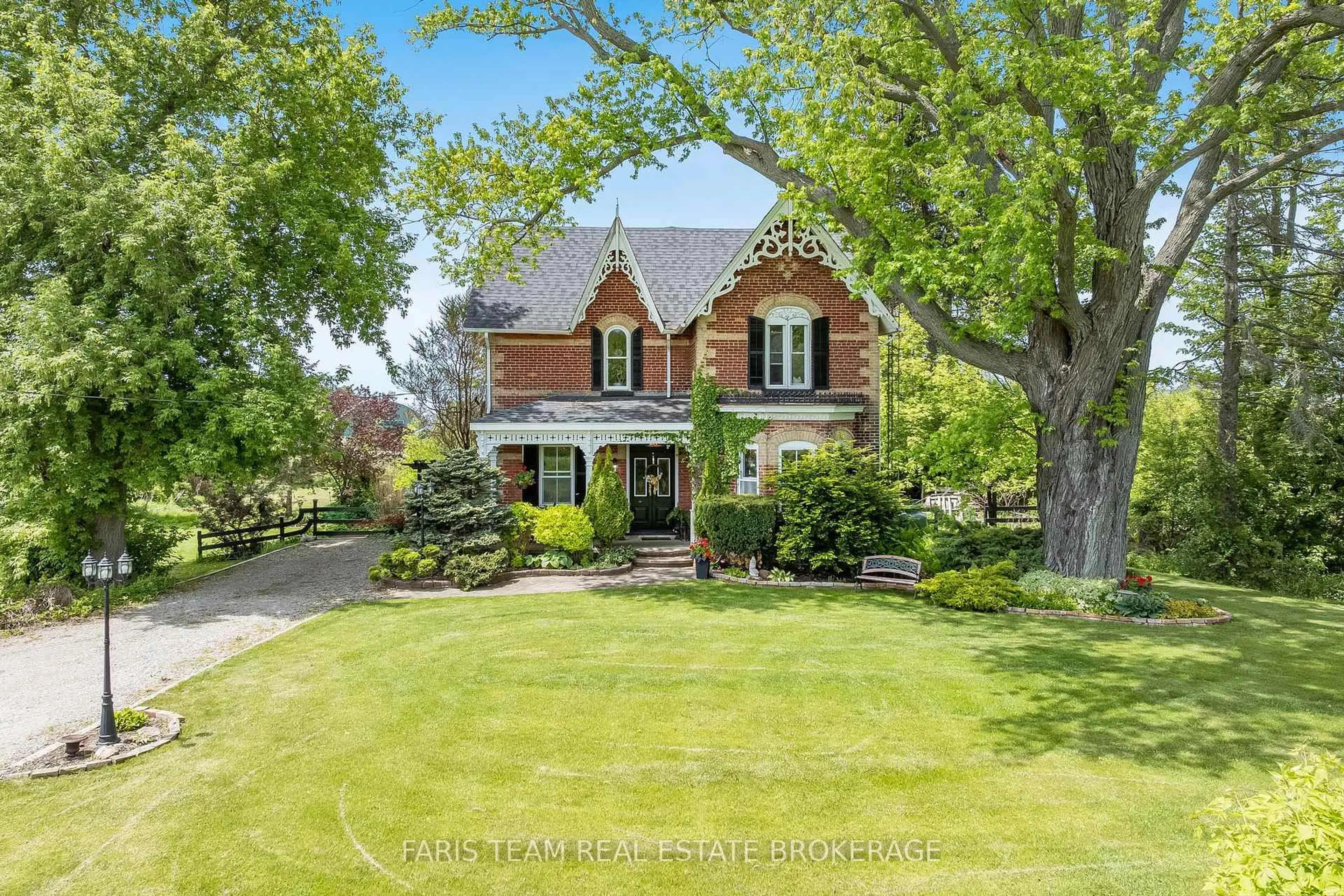 Home with brick exterior material, street for 5716 County Road 56, Essa Ontario L0L 1N0