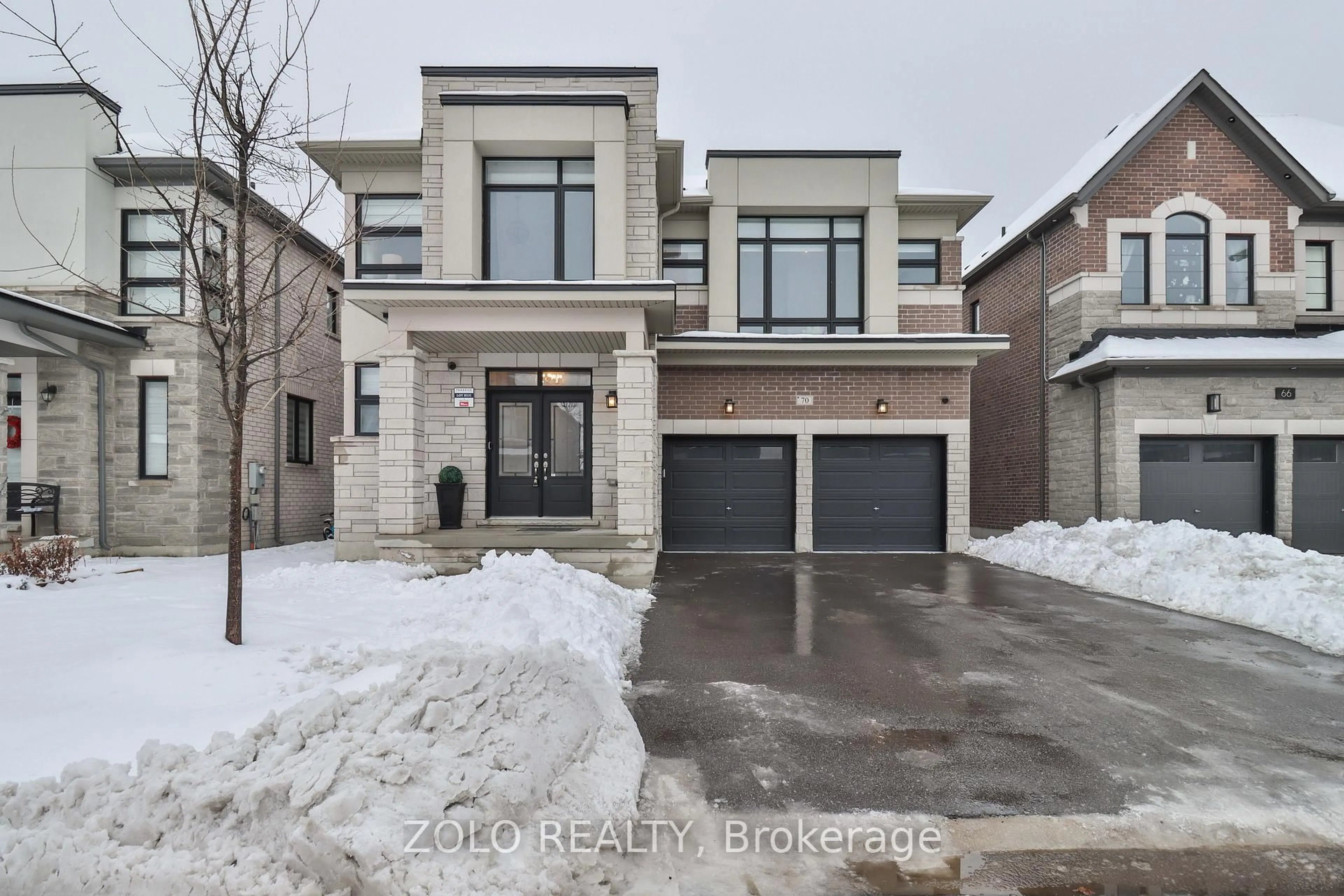 Home with brick exterior material, street for 70 Stilton Ave, Vaughan Ontario L4H 5B9