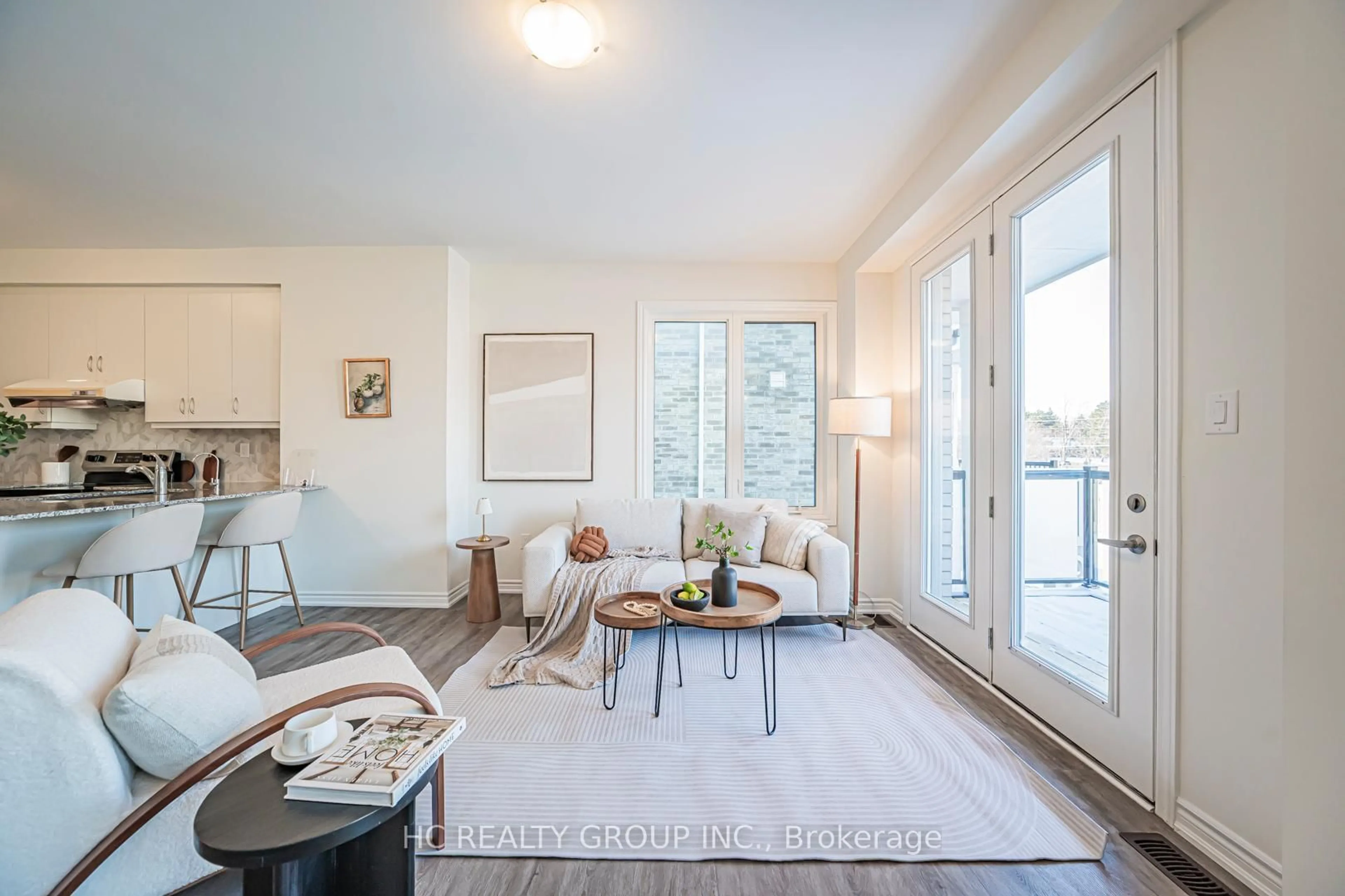 Living room with furniture, unknown for 82 Thomas Frisby Jr Cres, Markham Ontario L6C 3L2