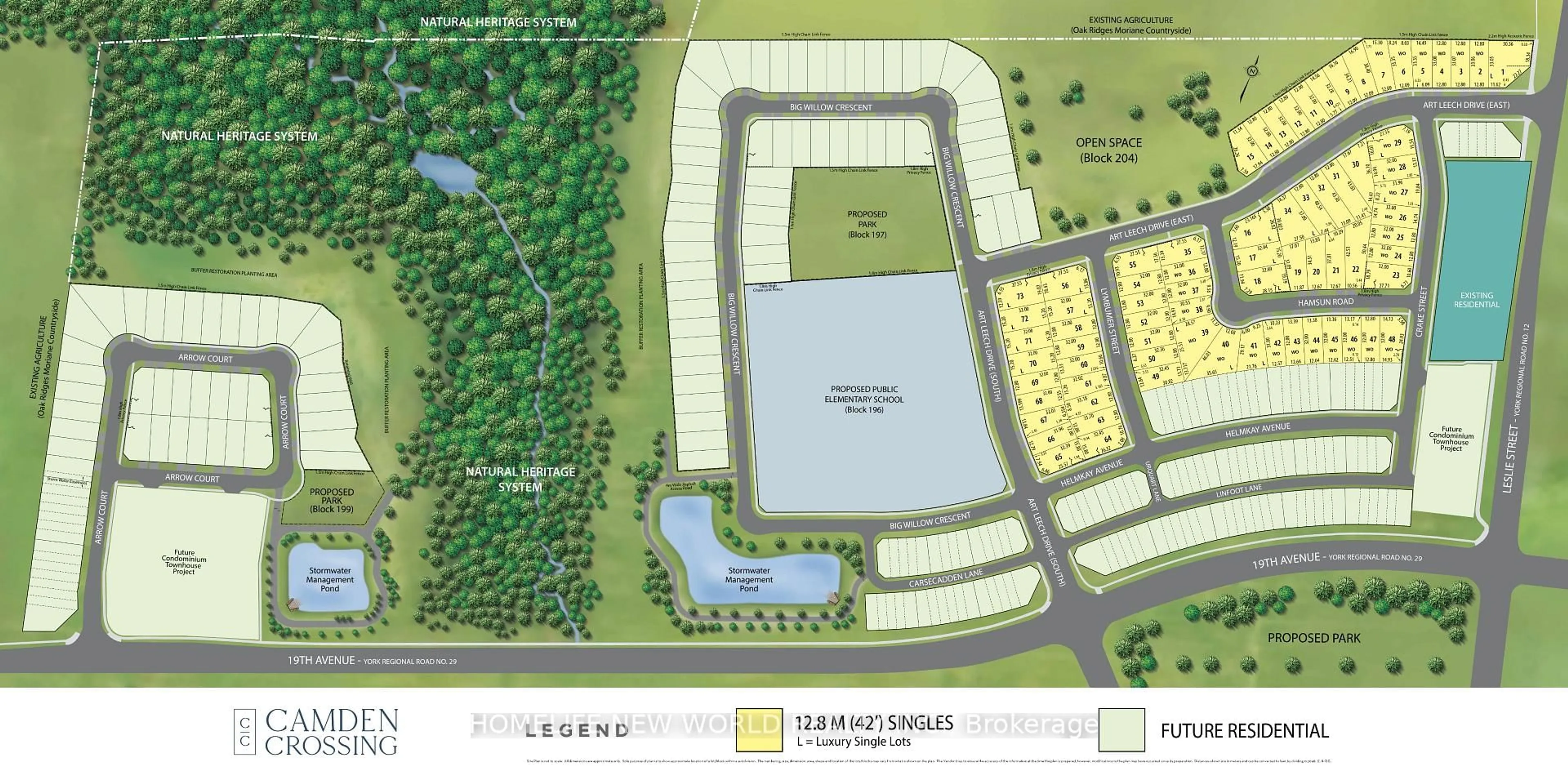 Floor plan for LOT28 Camden Crossing, Richmond Hill Ontario L4E 3R4