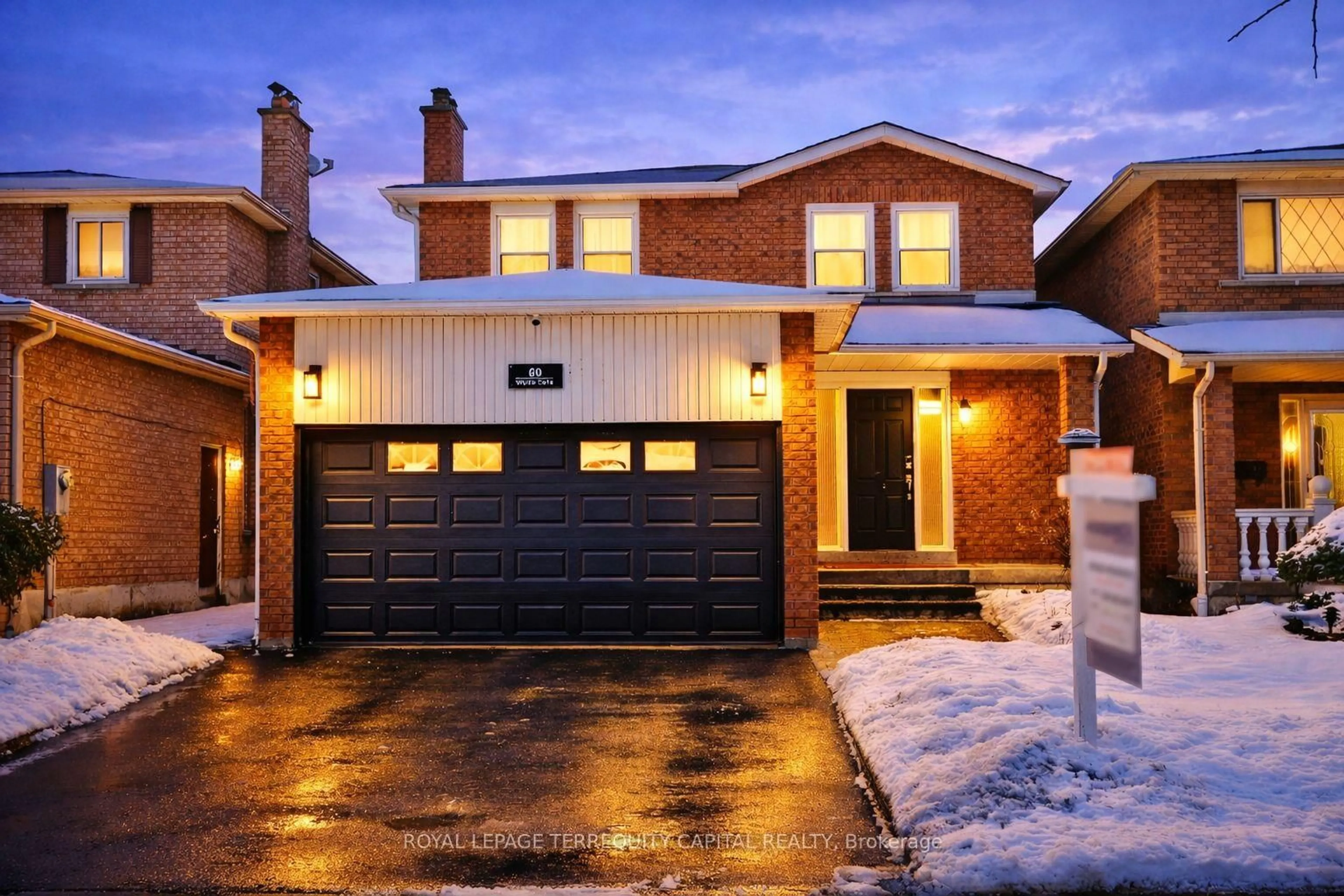 Home with brick exterior material, street for 69 Wade Gate, Vaughan Ontario L4J 5X5