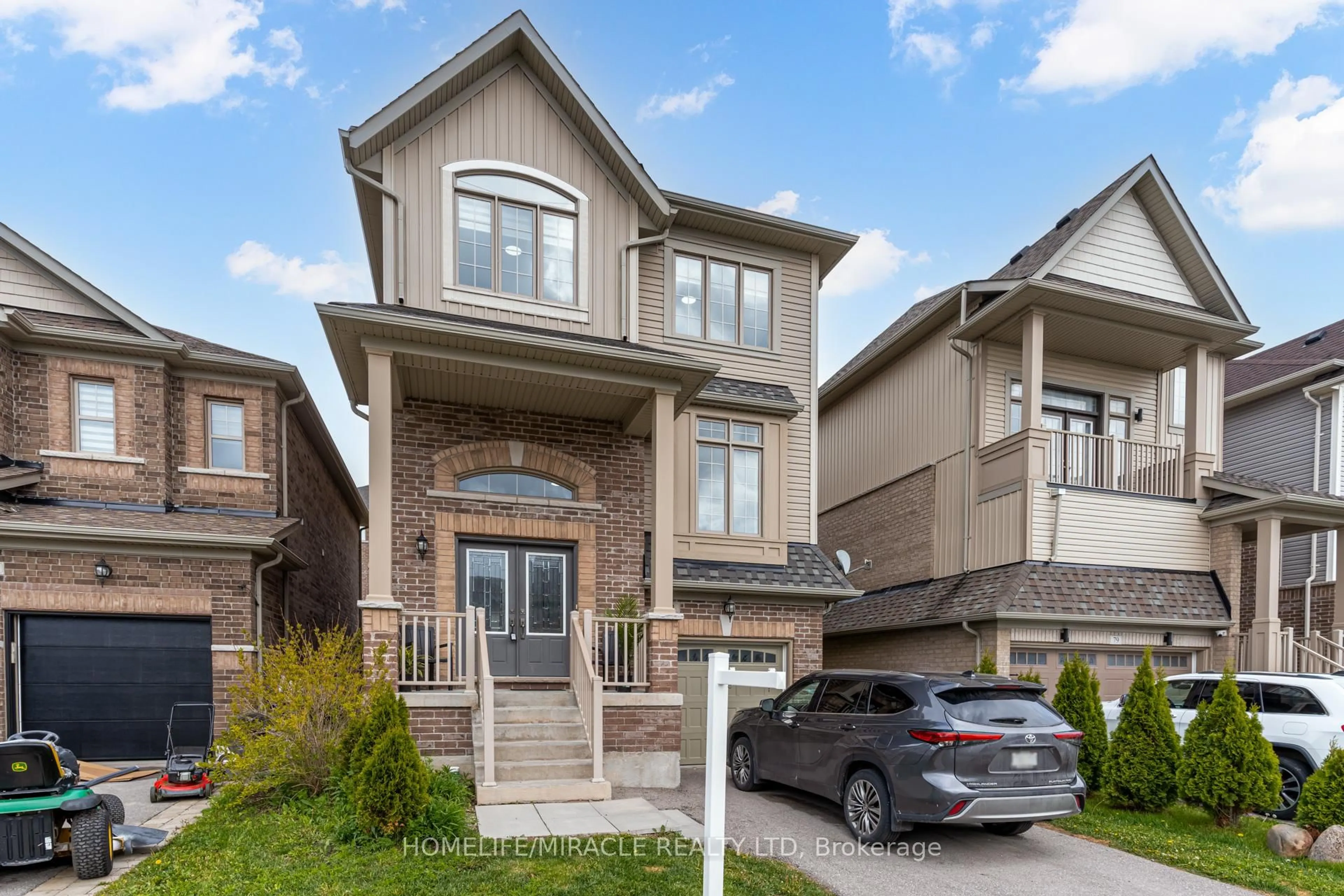 Home with brick exterior material, street for 81 Willoughby Way, New Tecumseth Ontario L9R 0P4