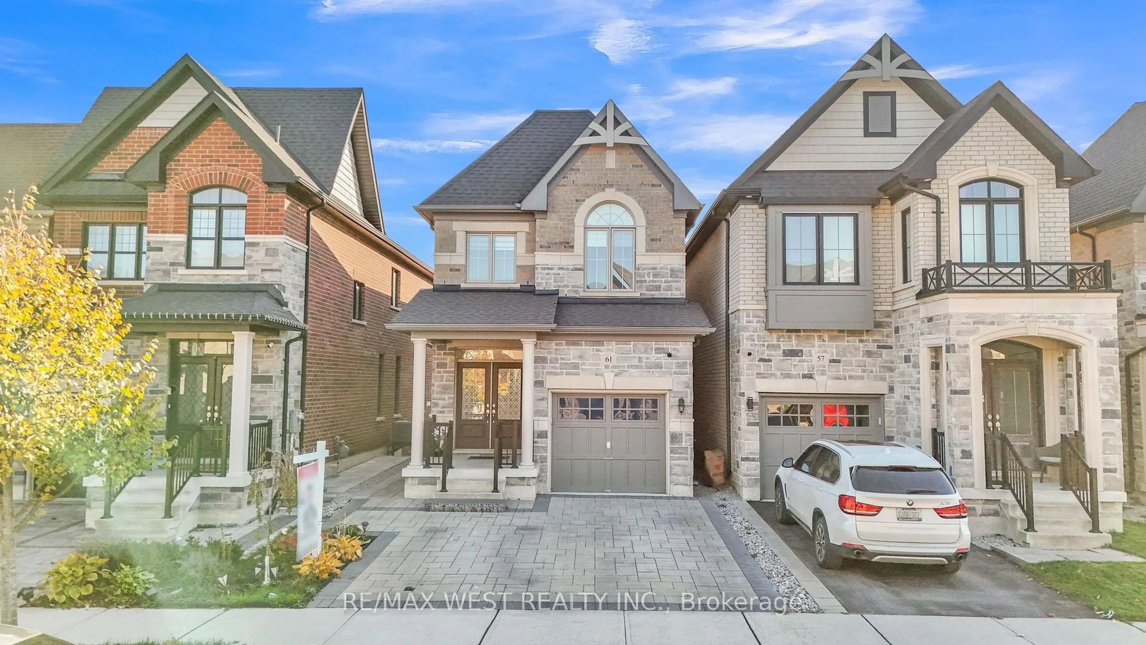 Home with brick exterior material, street for 61 Zenith Ave, Vaughan Ontario L4H 4L1