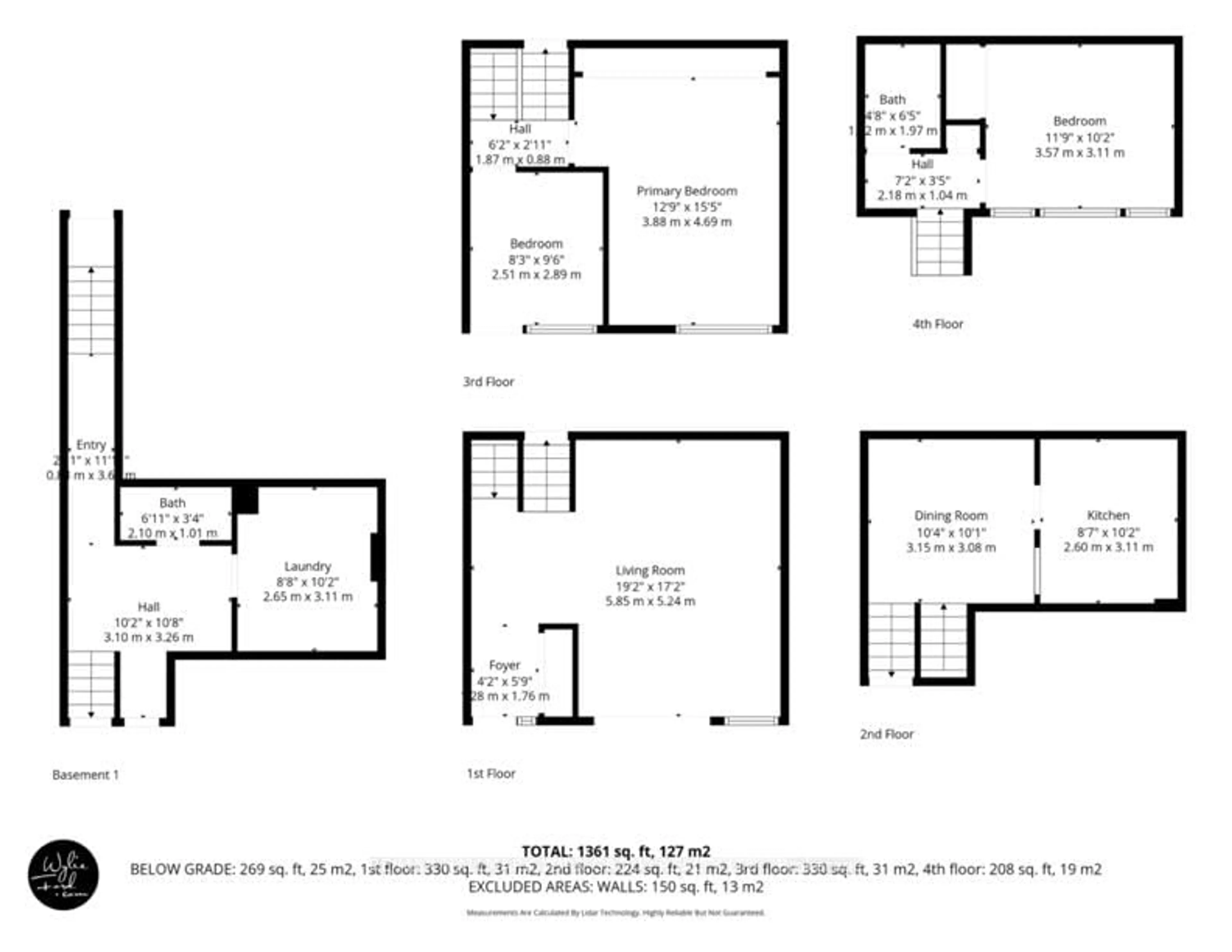 Floor plan for 169 Milestone Cres #33, Aurora Ontario L4G 3M2