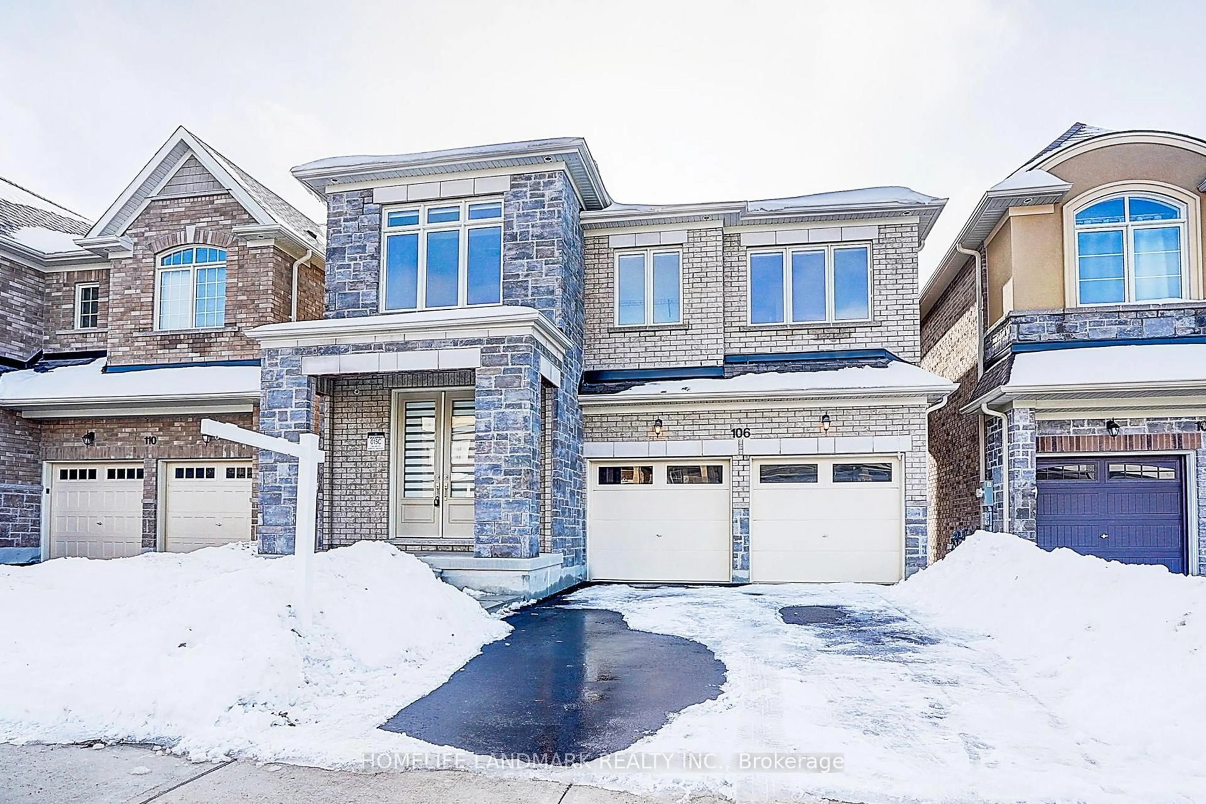 Home with brick exterior material, street for 106 Angus Morton Cres, East Gwillimbury Ontario L9N 1S4