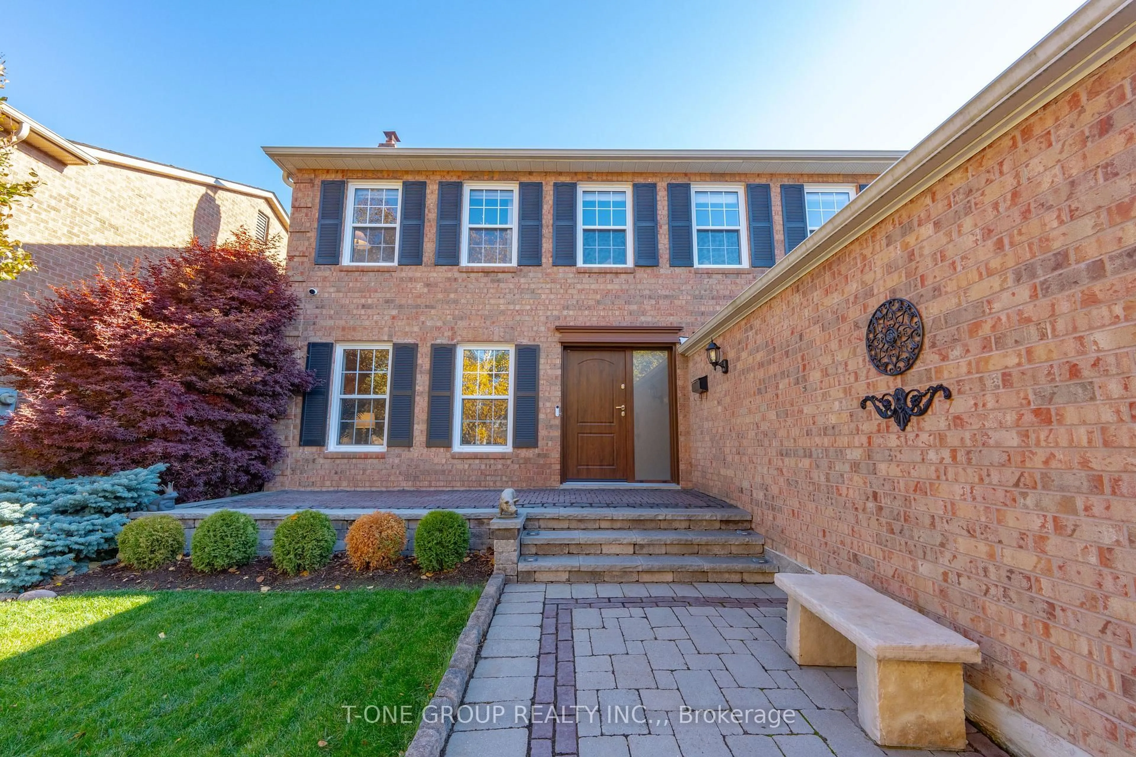 Home with brick exterior material, street for 124 Aitken Circ, Markham Ontario L3R 7L8