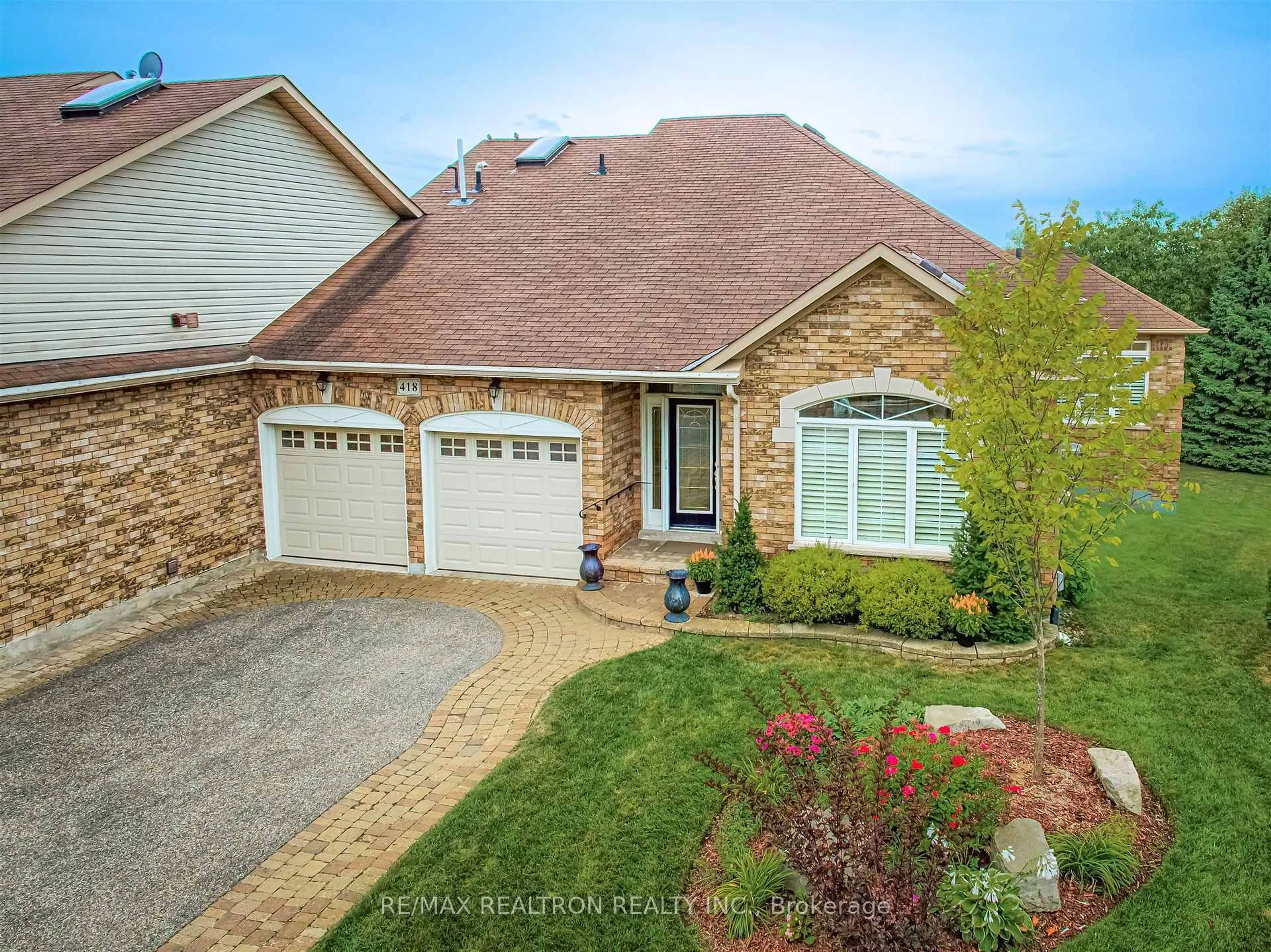 Home with brick exterior material, street for 418 Morley Cook Cres, Newmarket Ontario L3X 2M3