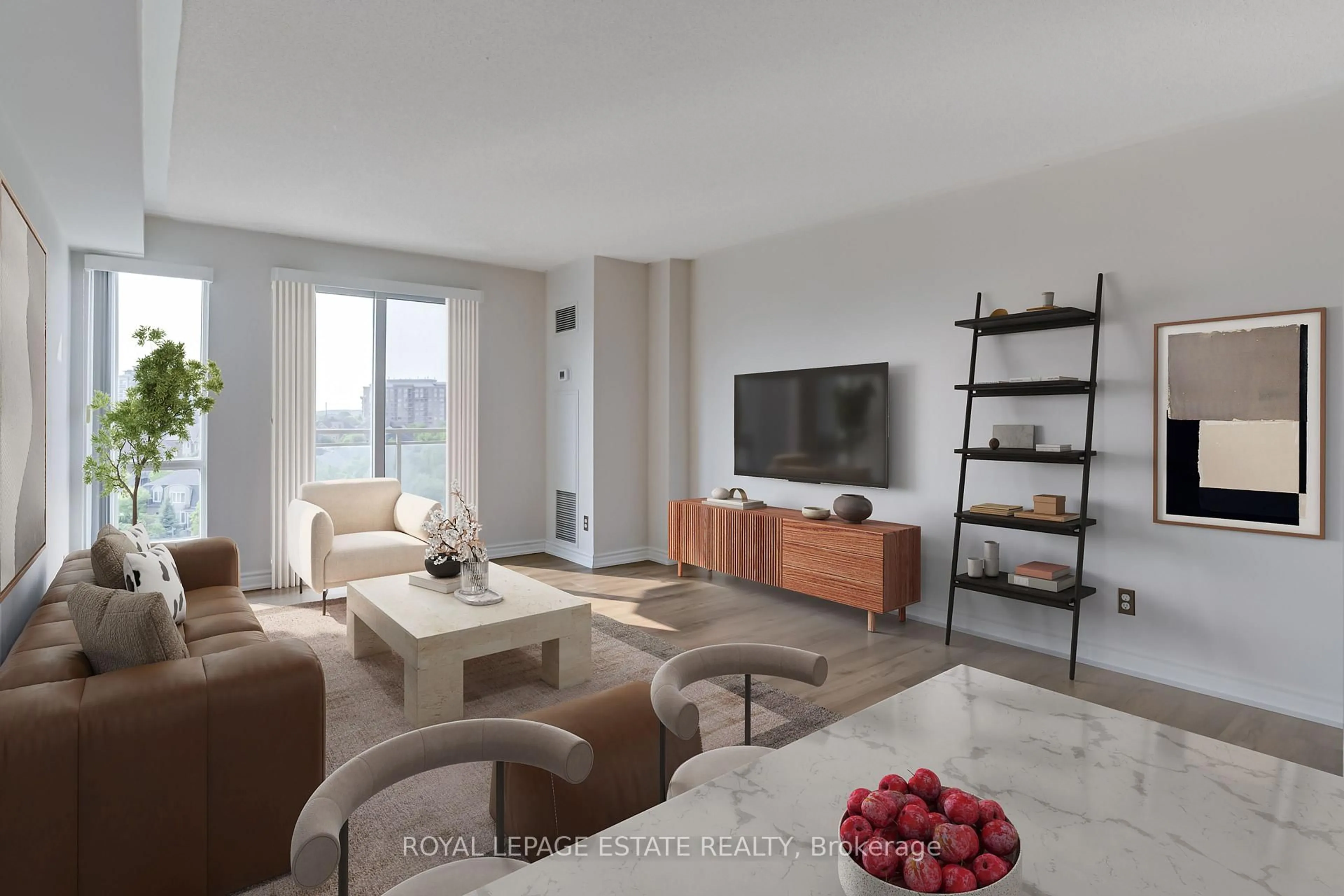 Living room with furniture, unknown for 399 South Park Rd #806, Markham Ontario L3T 7W6