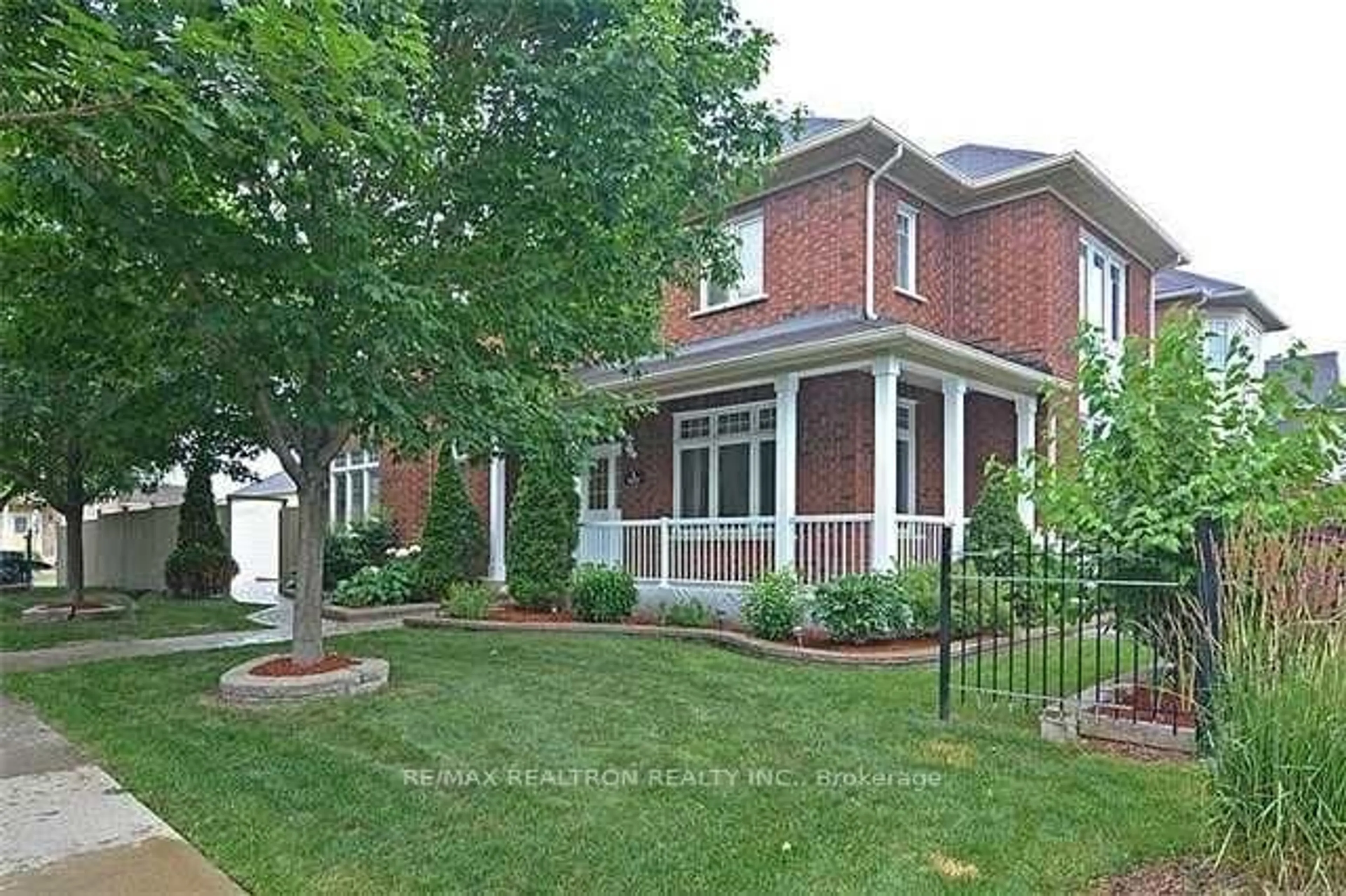 Home with brick exterior material, street for 1 Settlement Park Ave, Markham Ontario L6B 1B5