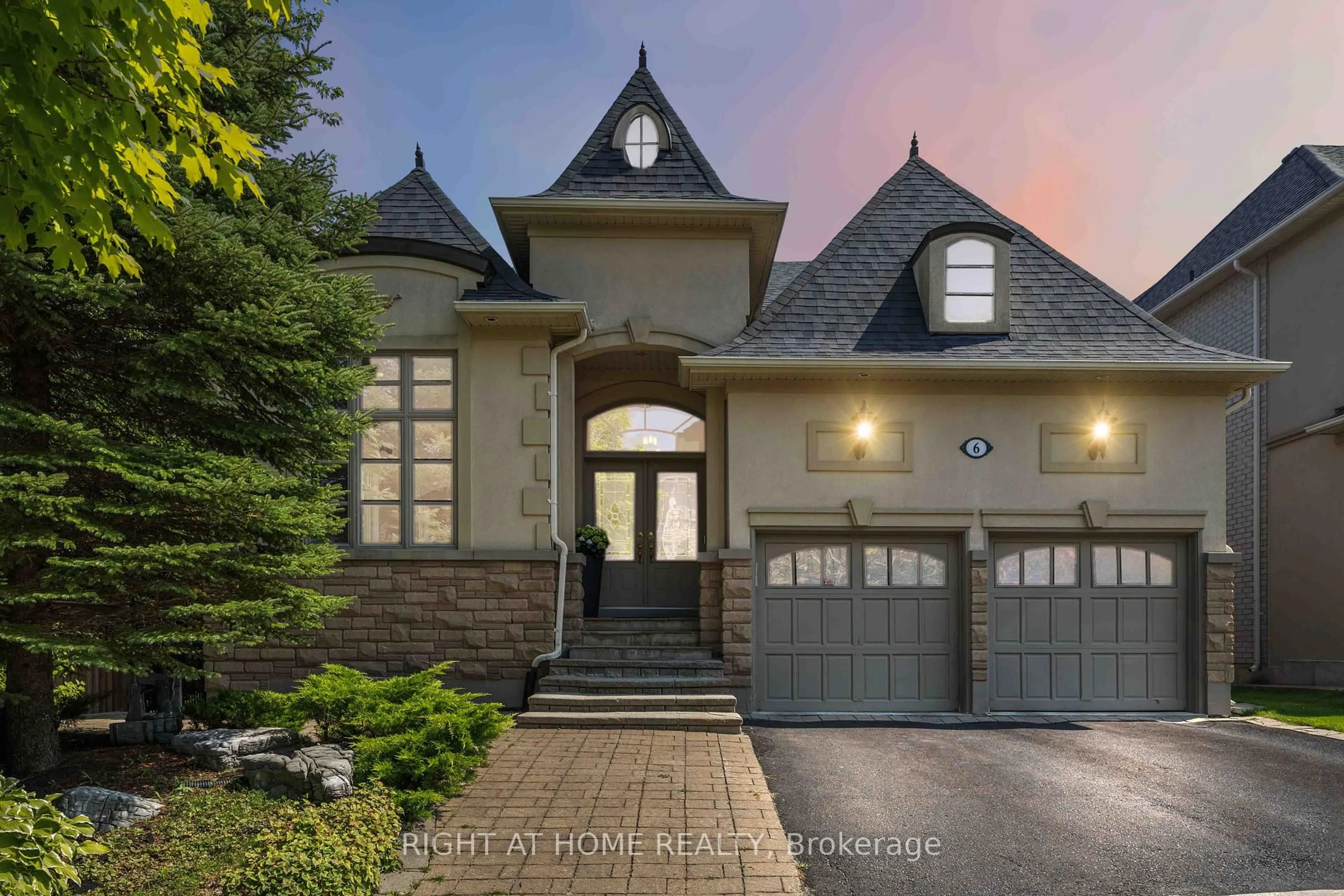 Home with brick exterior material, street for 6 Sachet Dr, Richmond Hill Ontario L4E 4S1