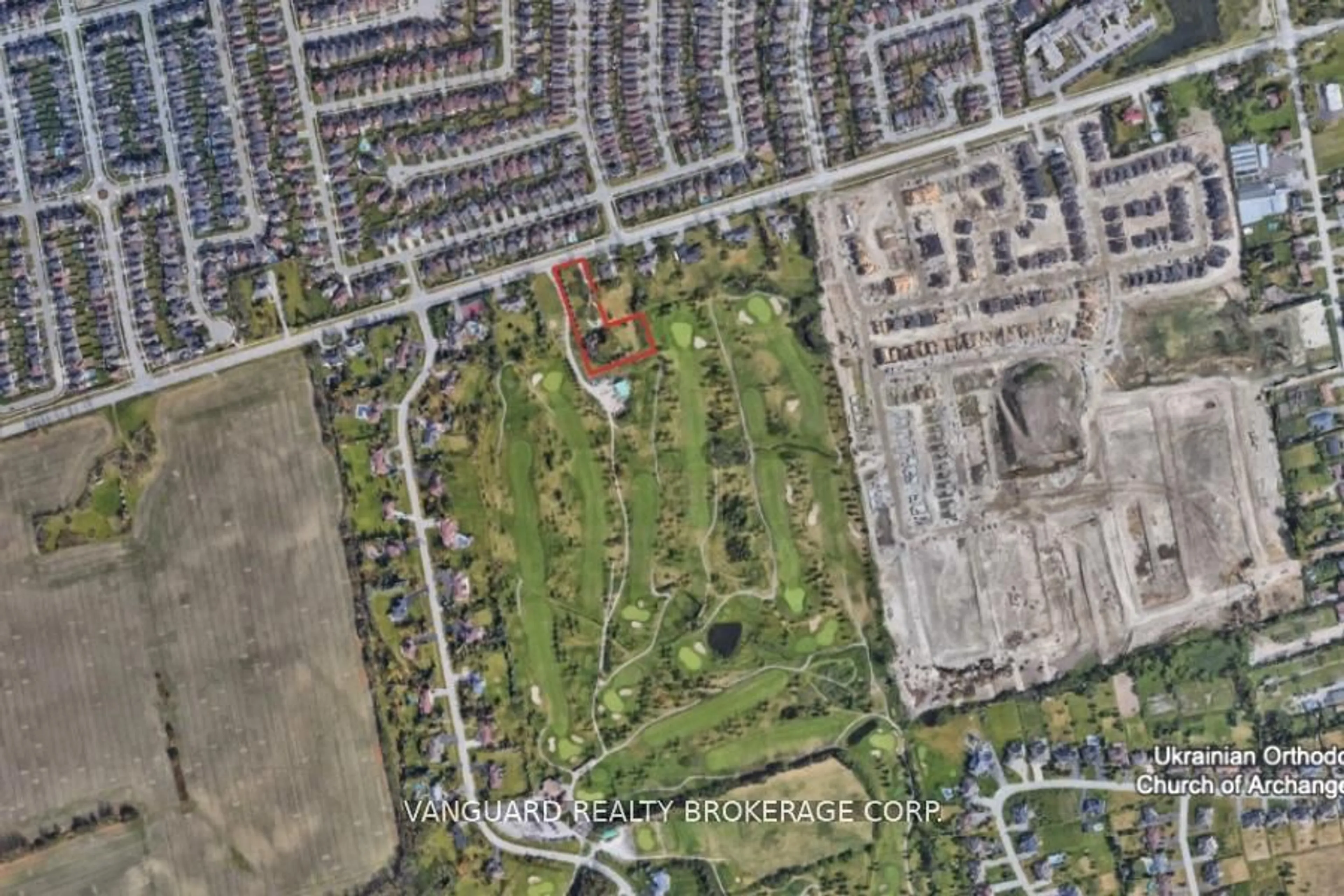 A pic from outside/outdoor area/front of a property/back of a property/a pic from drone, street for 2781 Sixth Line, Bradford West Gwillimbury Ontario L3Z 2G7