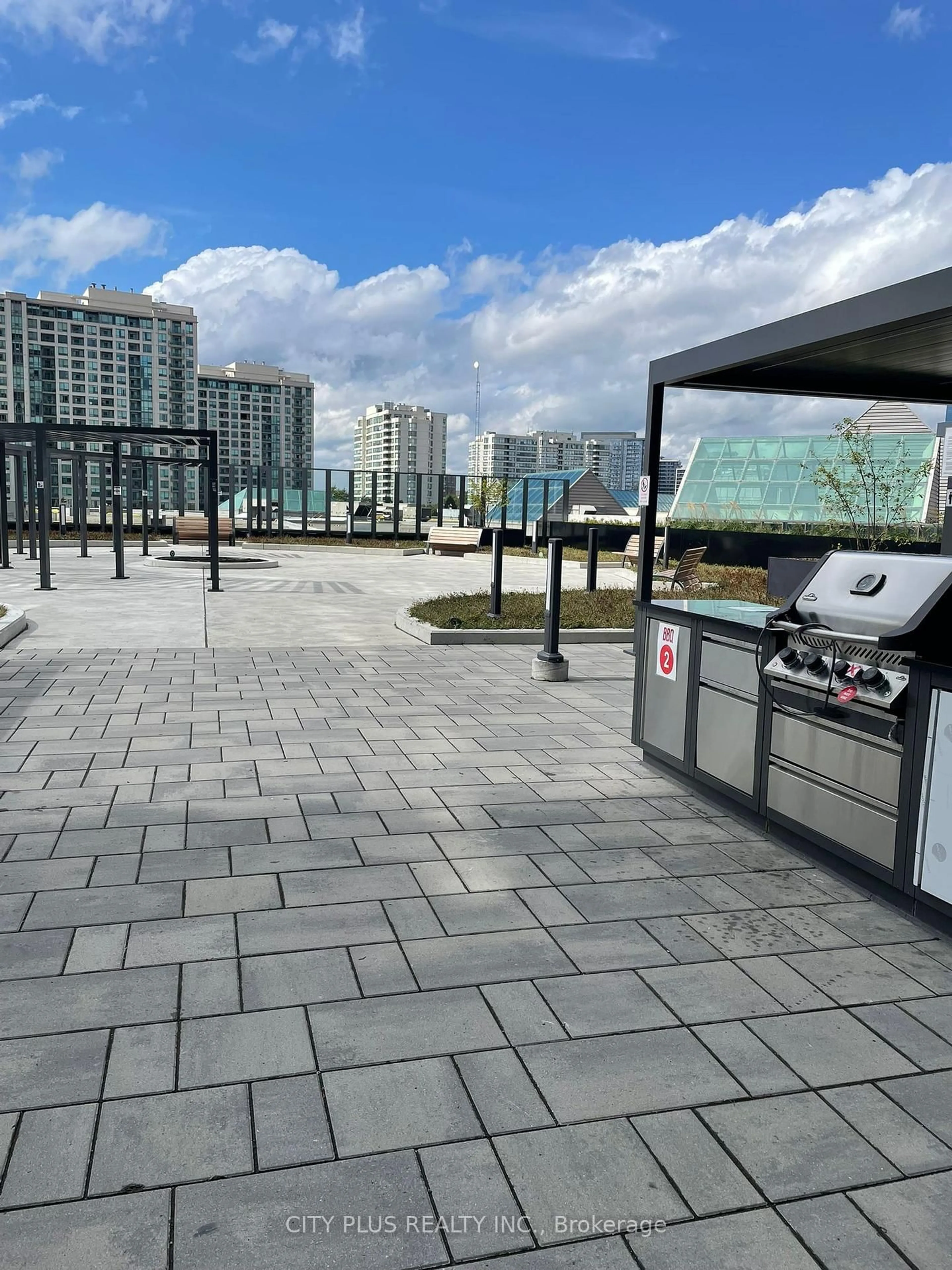 Patio, unknown for 50 Upper Mall Way #B-2609, Vaughan Ontario L4J 0L8