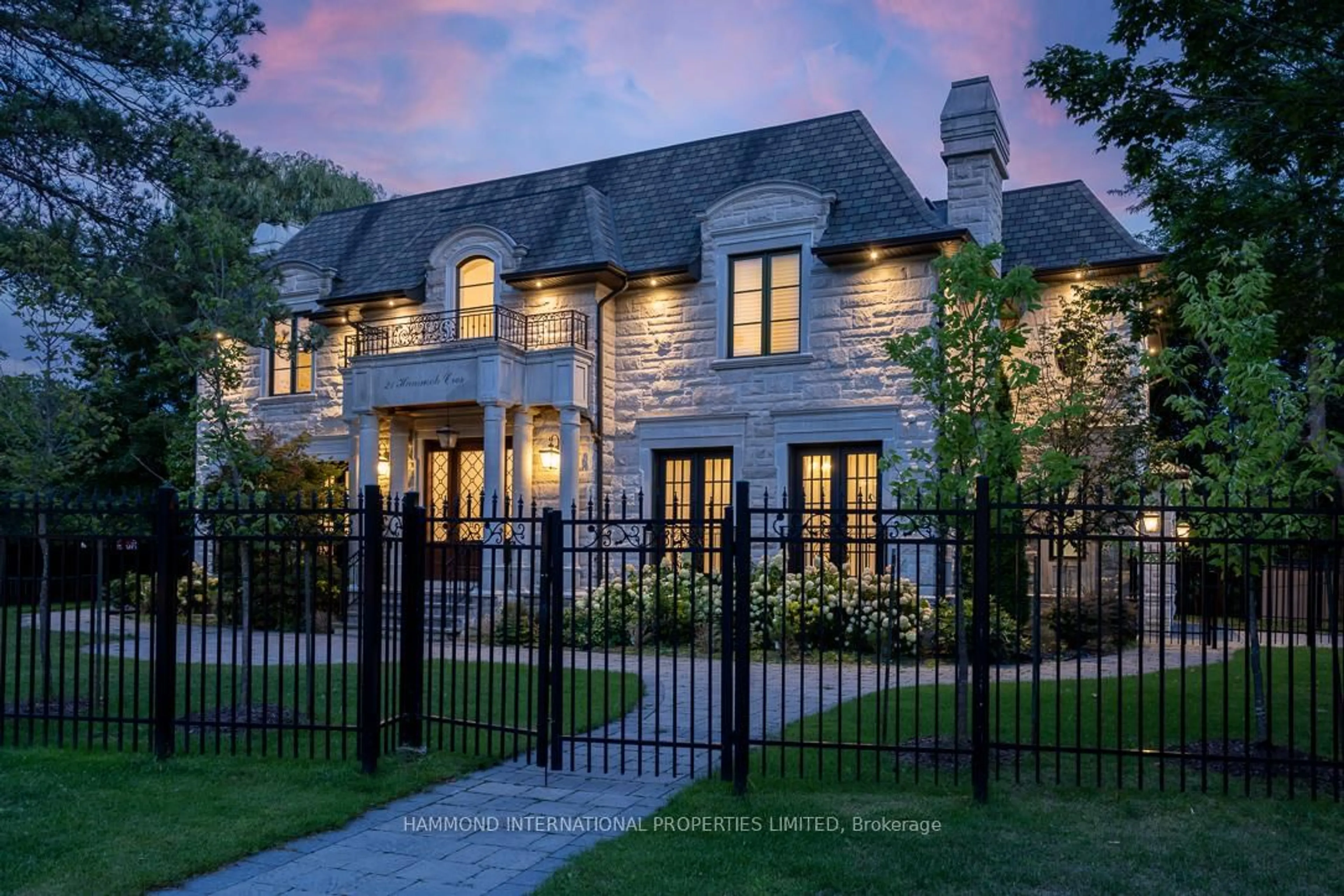 Home with brick exterior material, street for 21 Hammok Cres, Markham Ontario L3T 2X3