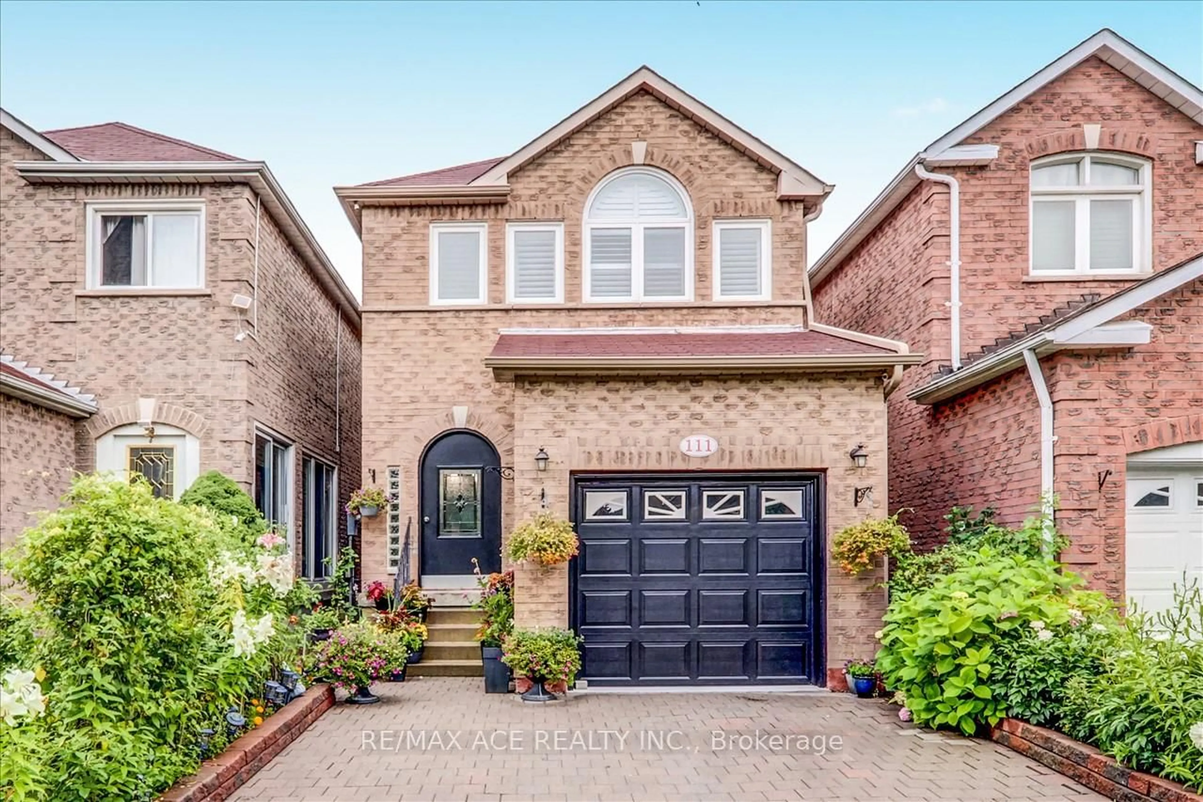 Home with brick exterior material, street for 111 Laird Dr, Markham Ontario L3S 3N6
