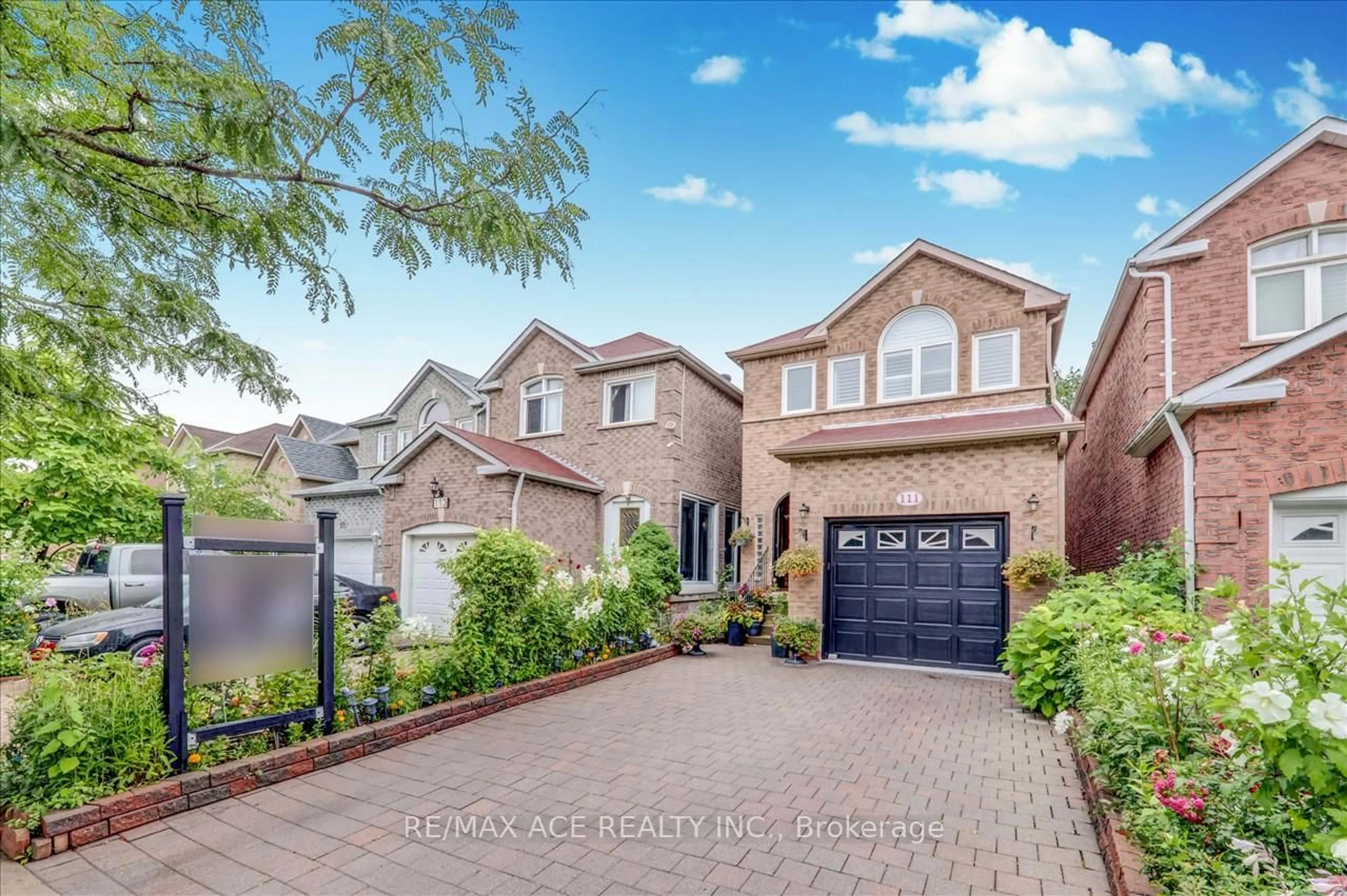 Home with brick exterior material, street for 111 Laird Dr, Markham Ontario L3S 3N6