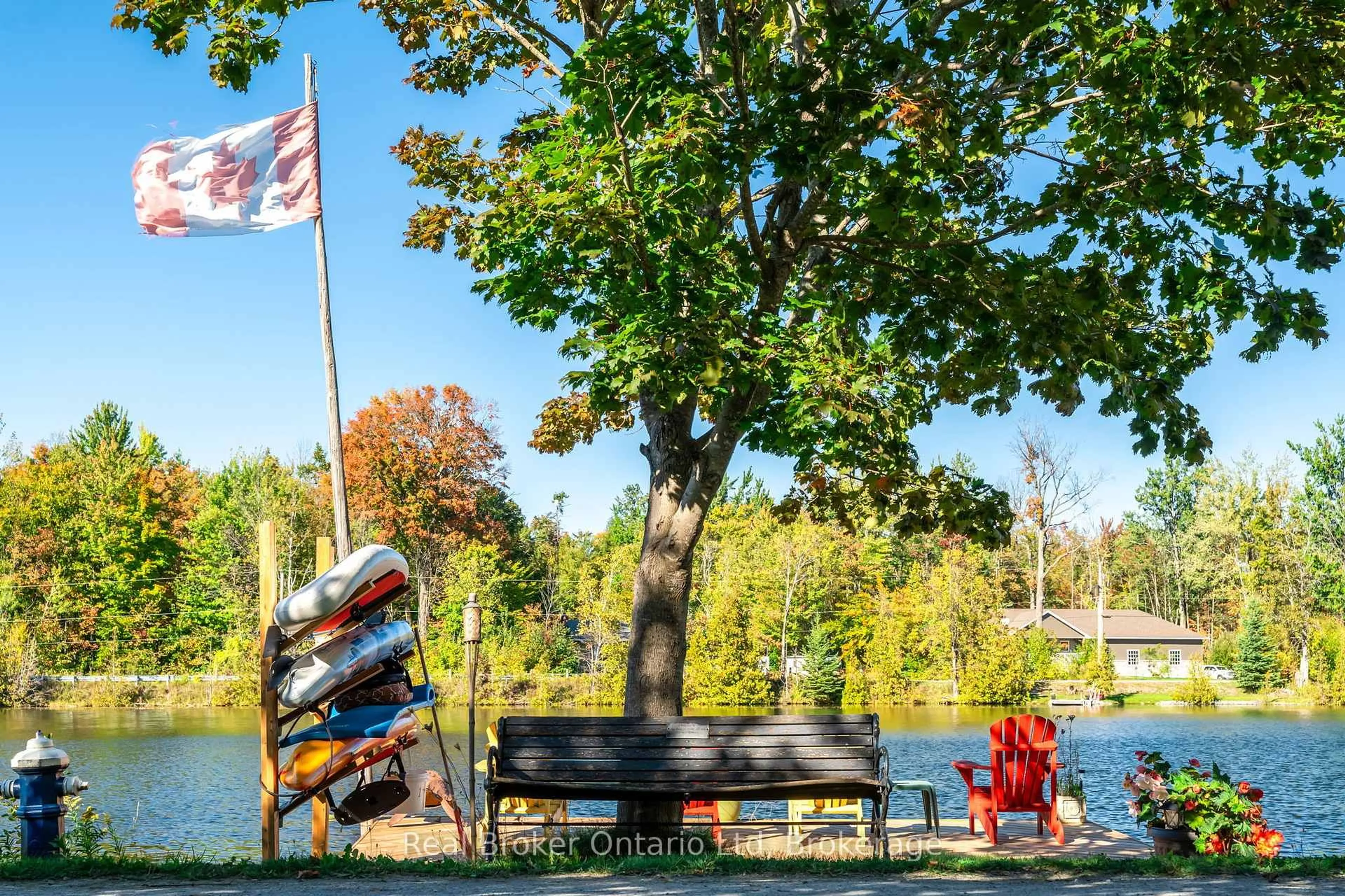 Patio, water/lake/river/ocean view for 68 Talbot Dr, Brock Ontario L0K 1A0