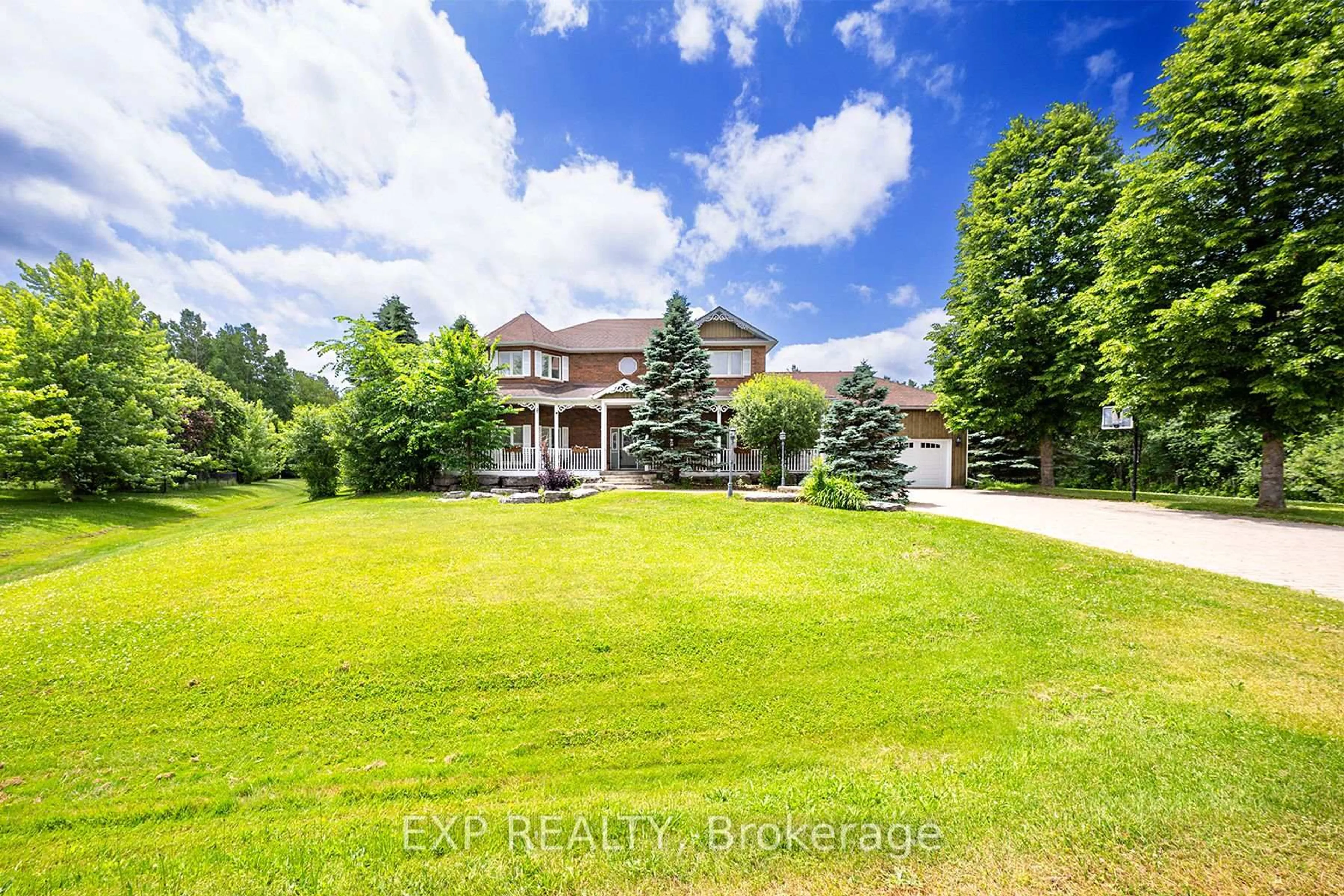 A pic from outside/outdoor area/front of a property/back of a property/a pic from drone, water/lake/river/ocean view for 16 Audubon Way, Georgina Ontario L0E 1A0