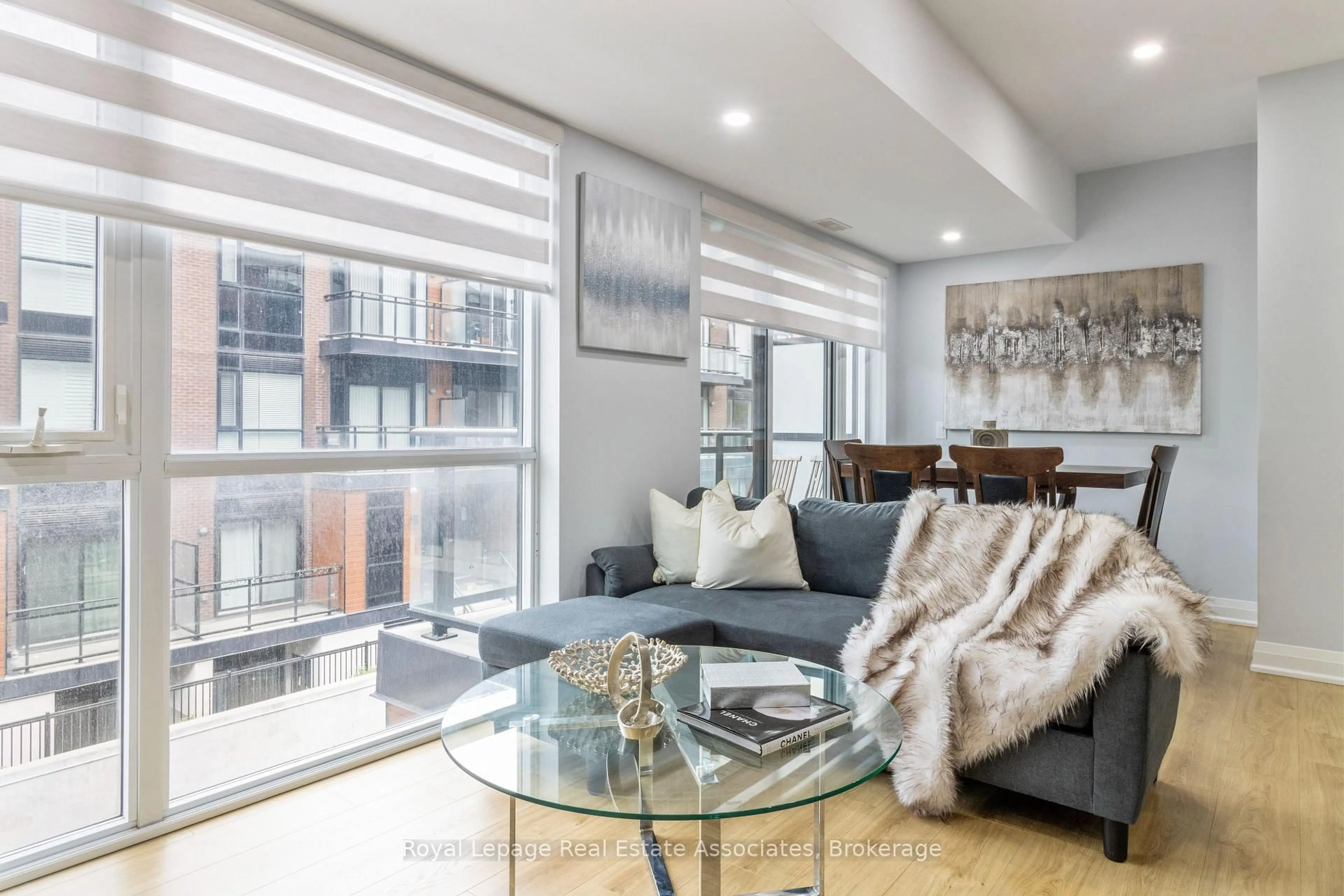 Living room with furniture, unknown for 5289 Highway 7 #D203, Vaughan Ontario L4L 0J1