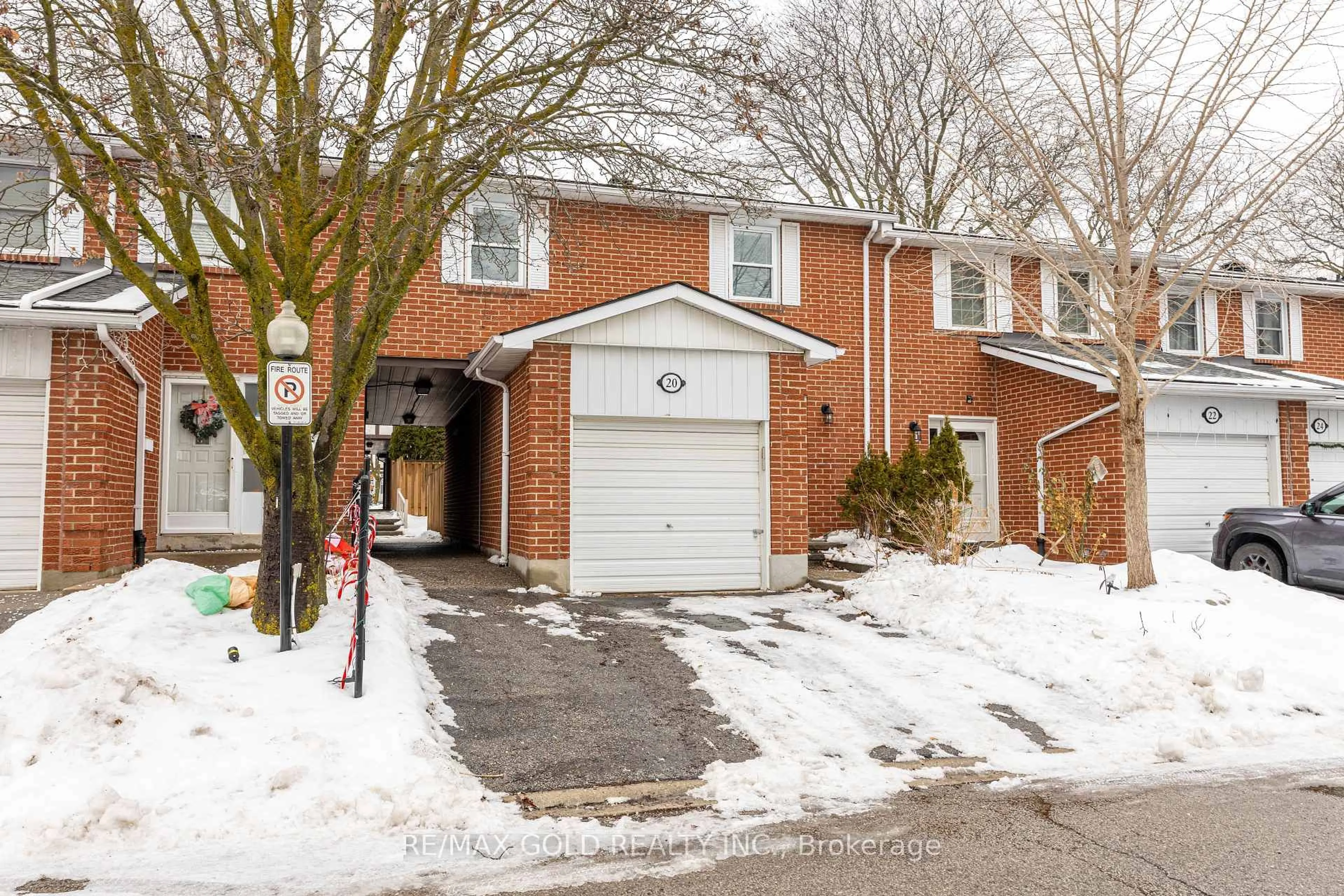 Home with brick exterior material, street for 20 Harper Way, Markham Ontario L3T 5A5