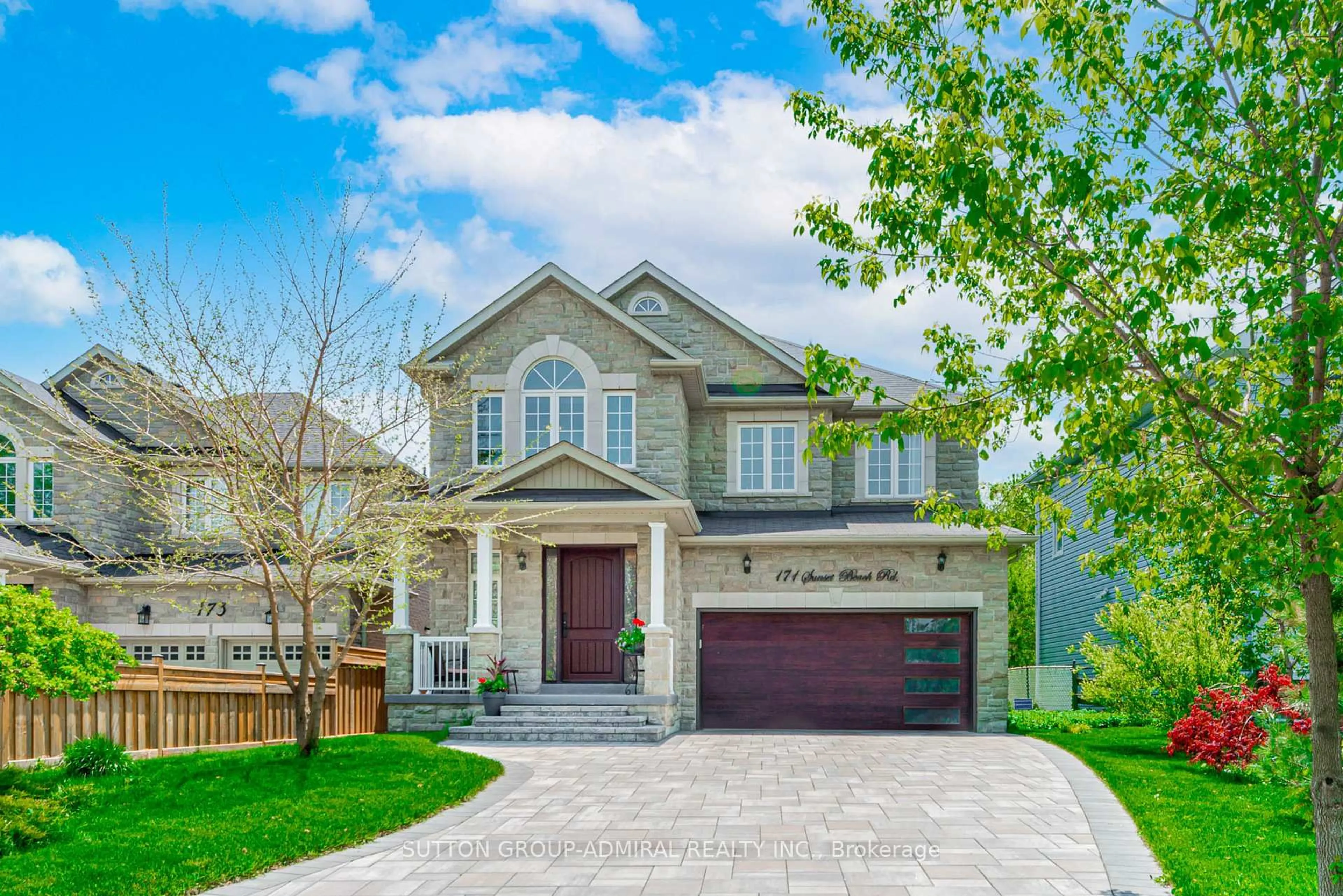 Home with brick exterior material, street for 171 Sunset Beach Rd, Richmond Hill Ontario L4E 3G7