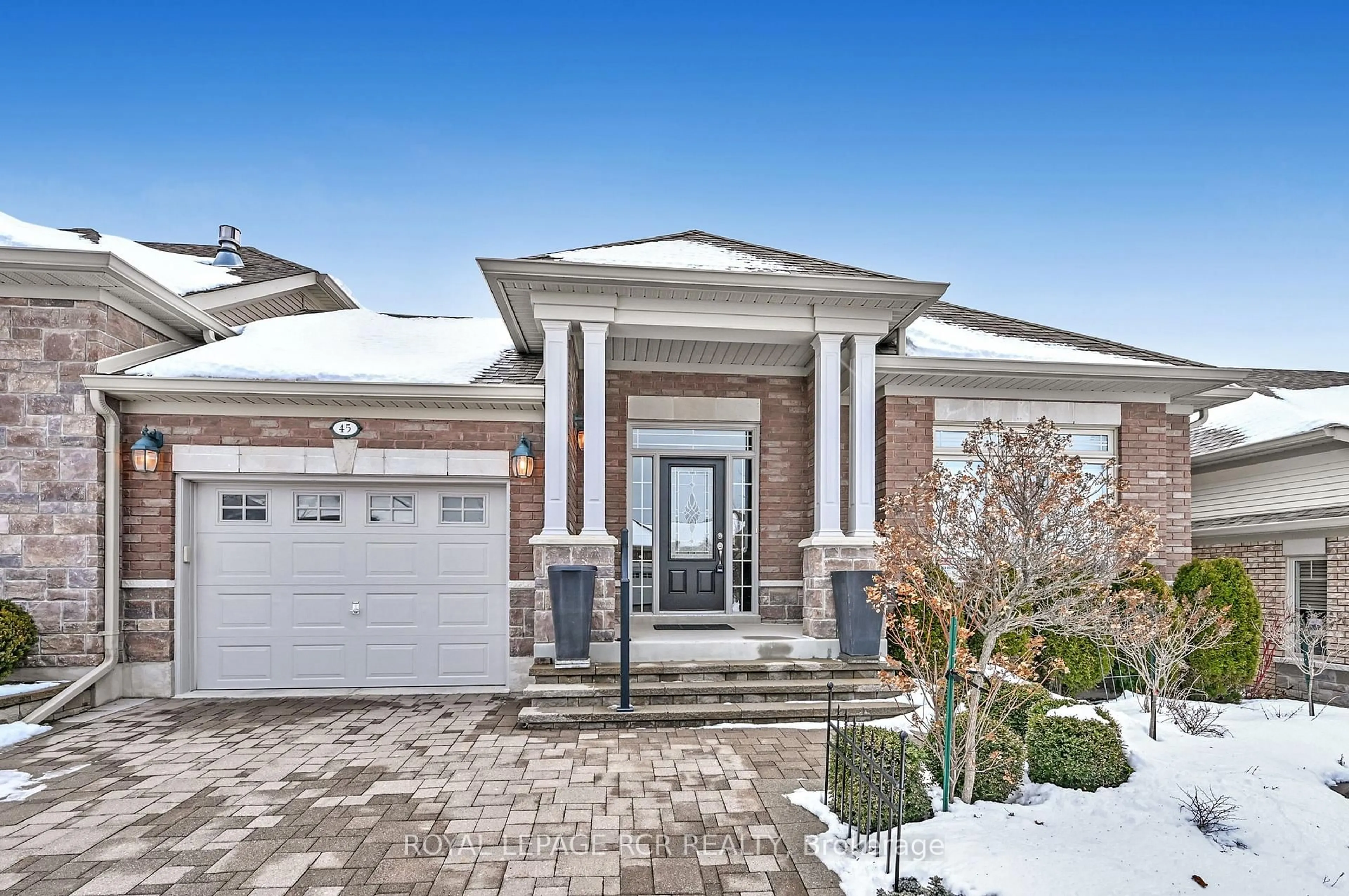 Home with brick exterior material, street for 45 Hillcrest Dr, New Tecumseth Ontario L9R 0N4