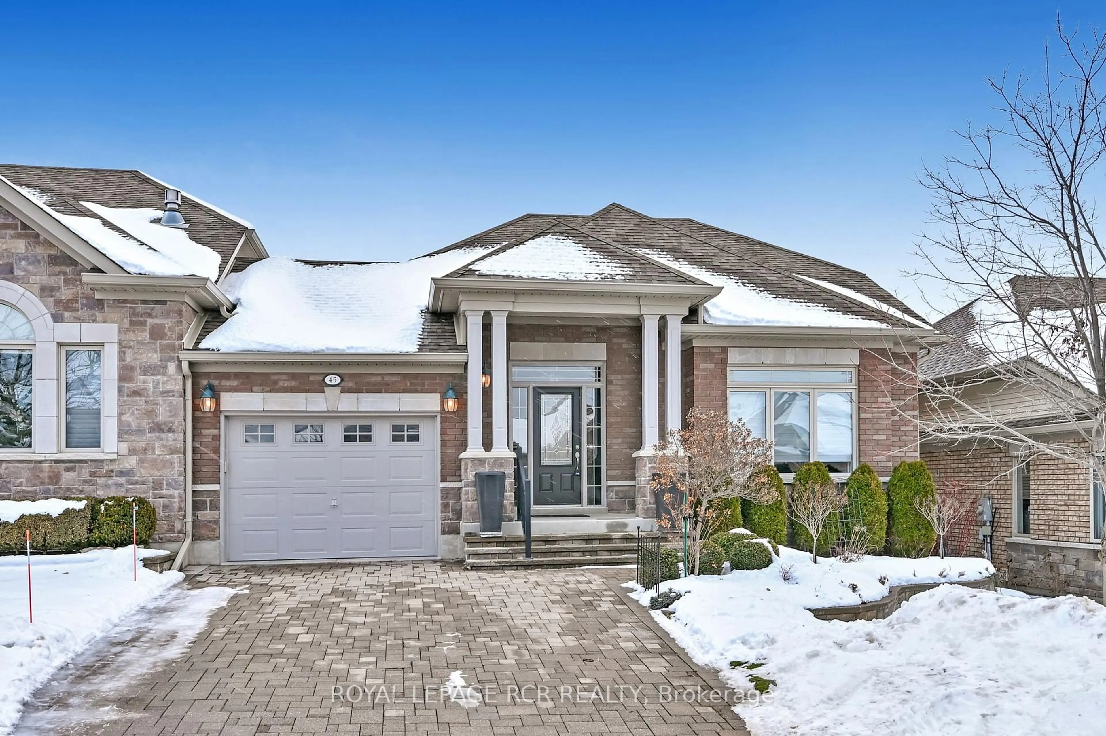 Home with brick exterior material, street for 45 Hillcrest Dr, New Tecumseth Ontario L9R 0N4