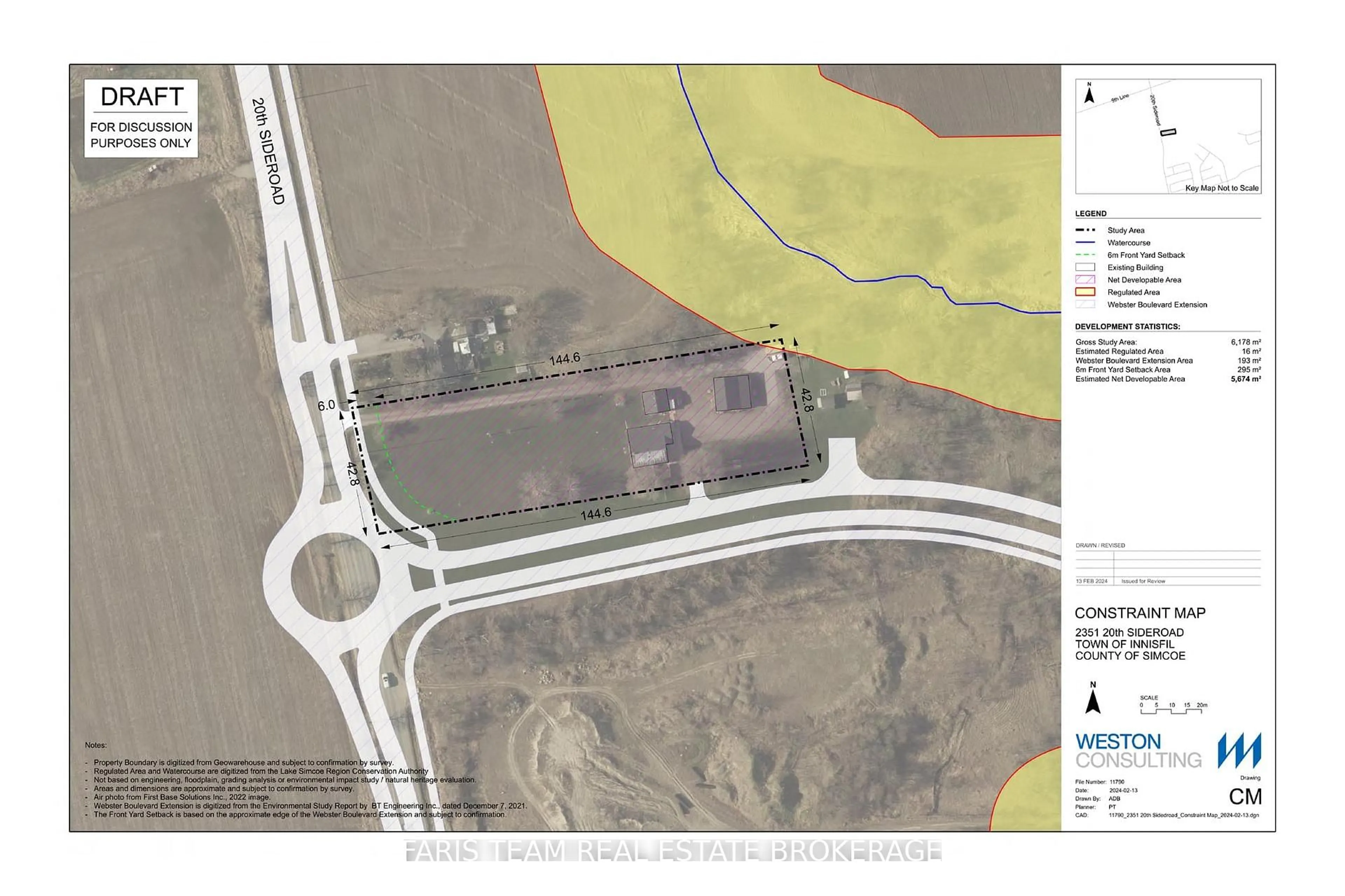 Picture of a map for 2351 20th Sdrd, Innisfil Ontario L9S 4J1