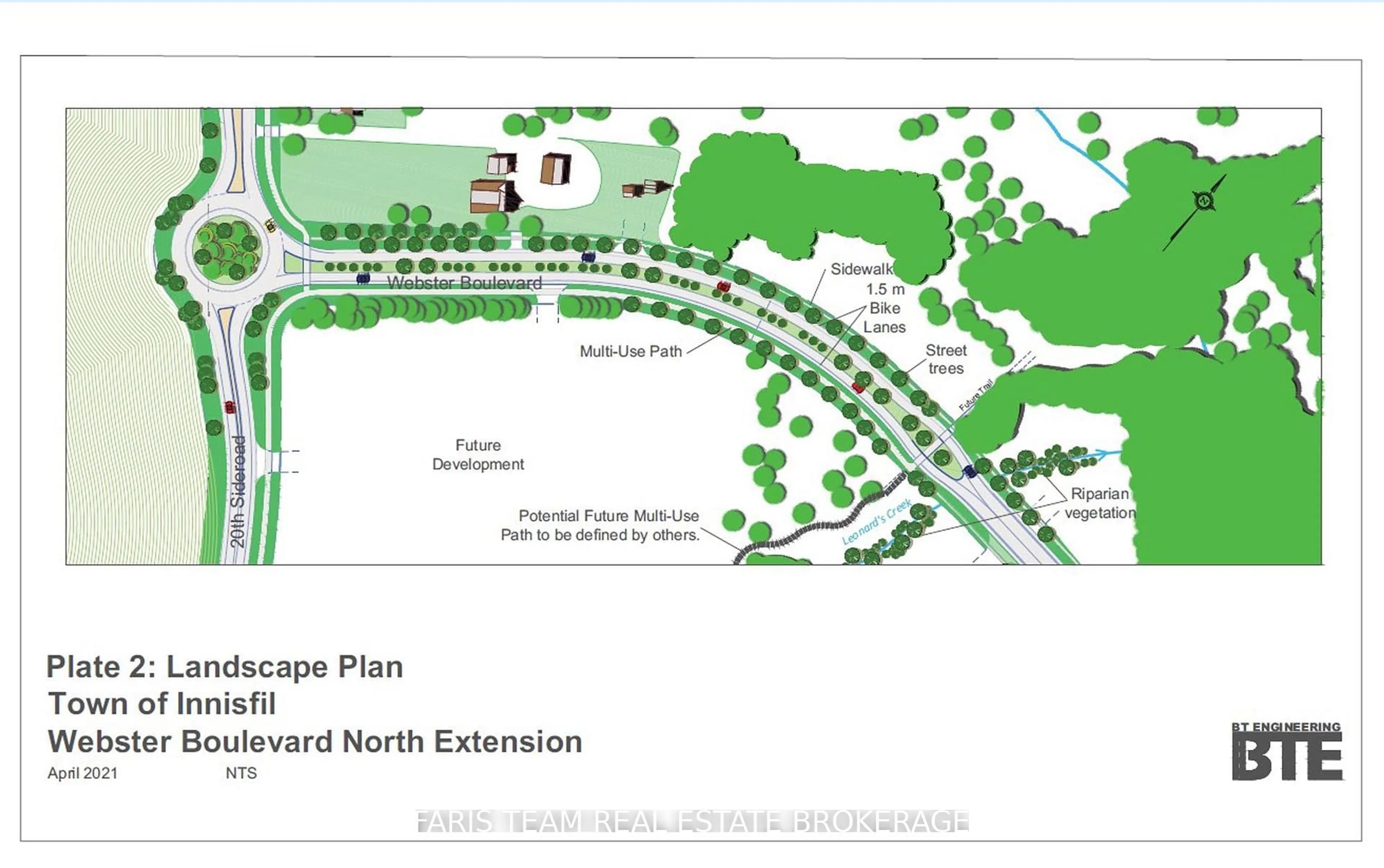 Picture of a map for 2351 20th Sdrd, Innisfil Ontario L9S 4J1
