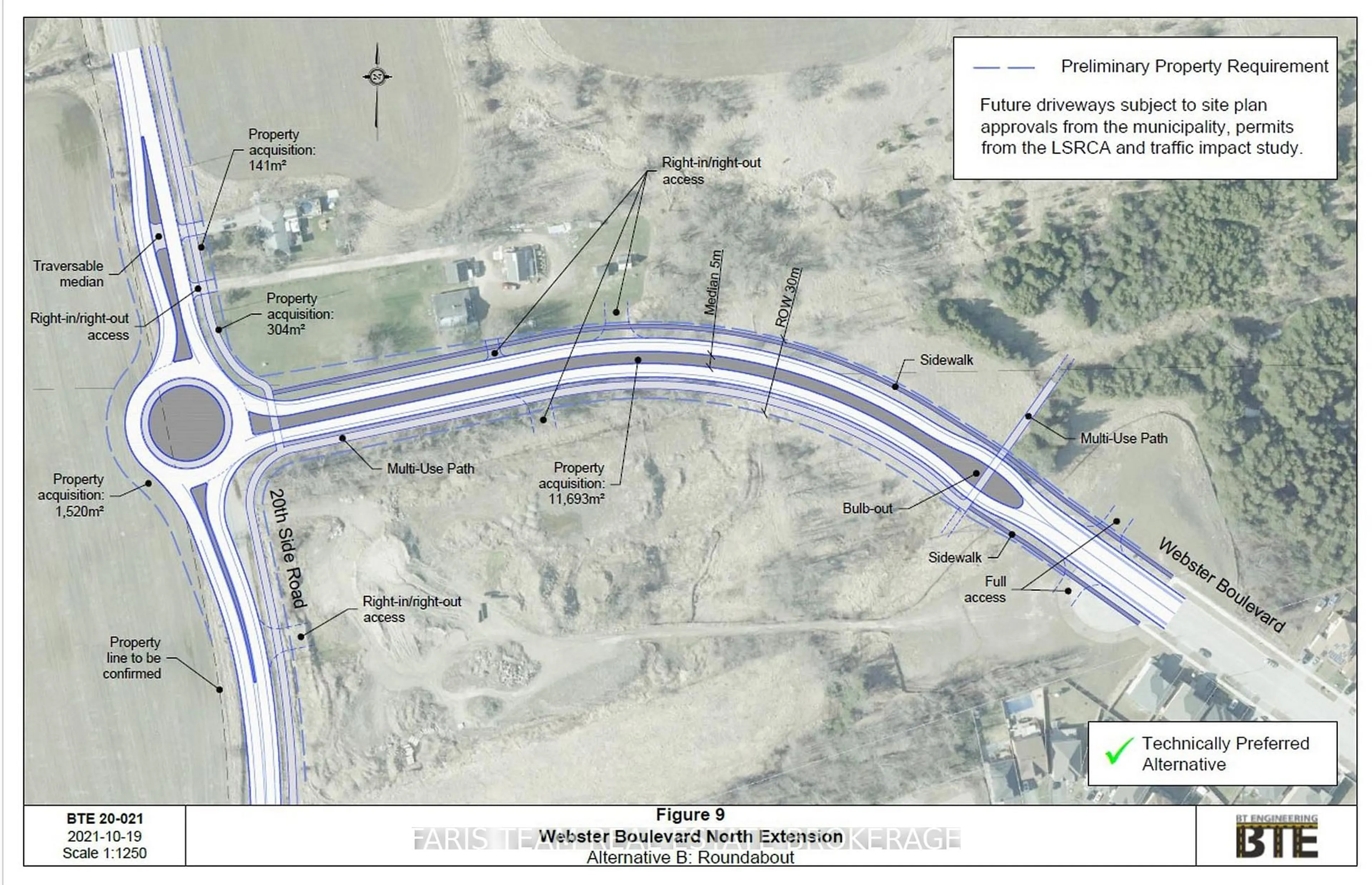 Picture of a map for 2351 20th Sdrd, Innisfil Ontario L9S 4J1