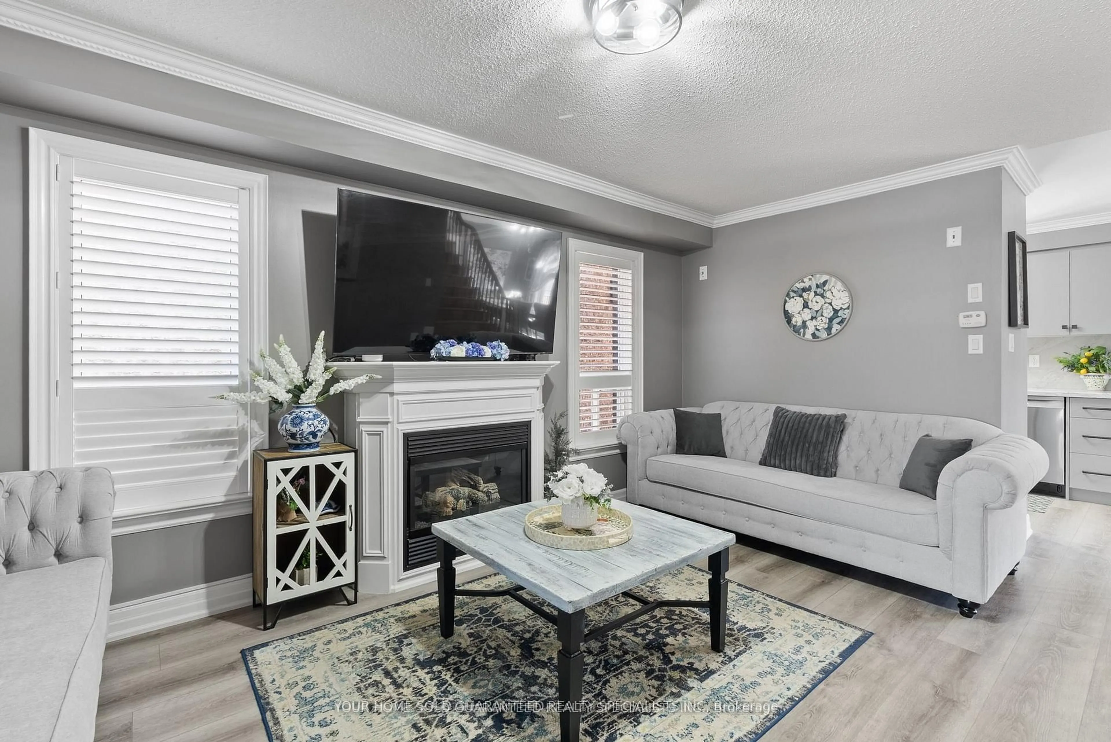 Living room with furniture, unknown for 77 Beaverbrook Cres, Vaughan Ontario L6A 3T3