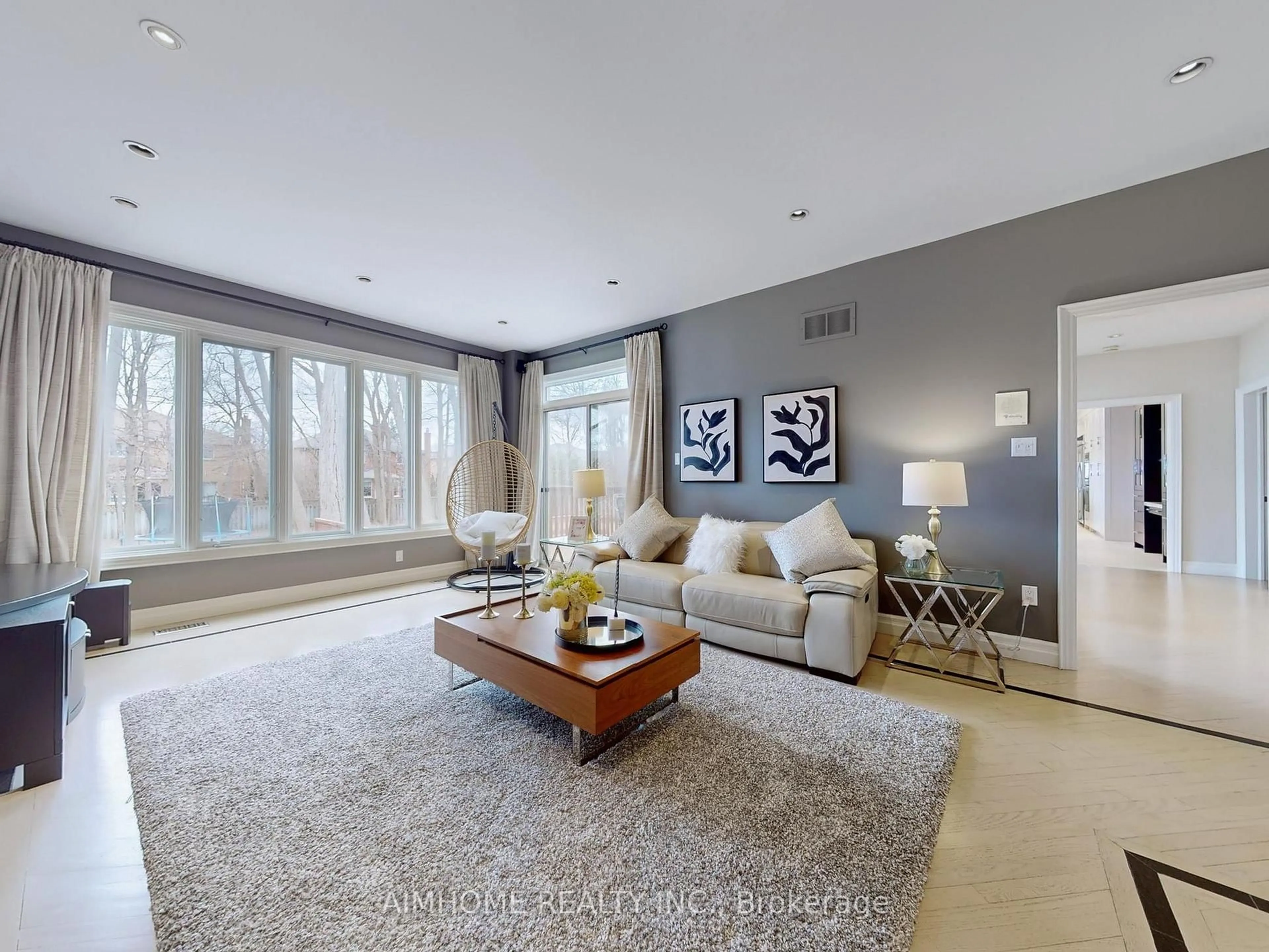 Living room with furniture, unknown for 145 Renaissance Crt, Vaughan Ontario L4J 7W4