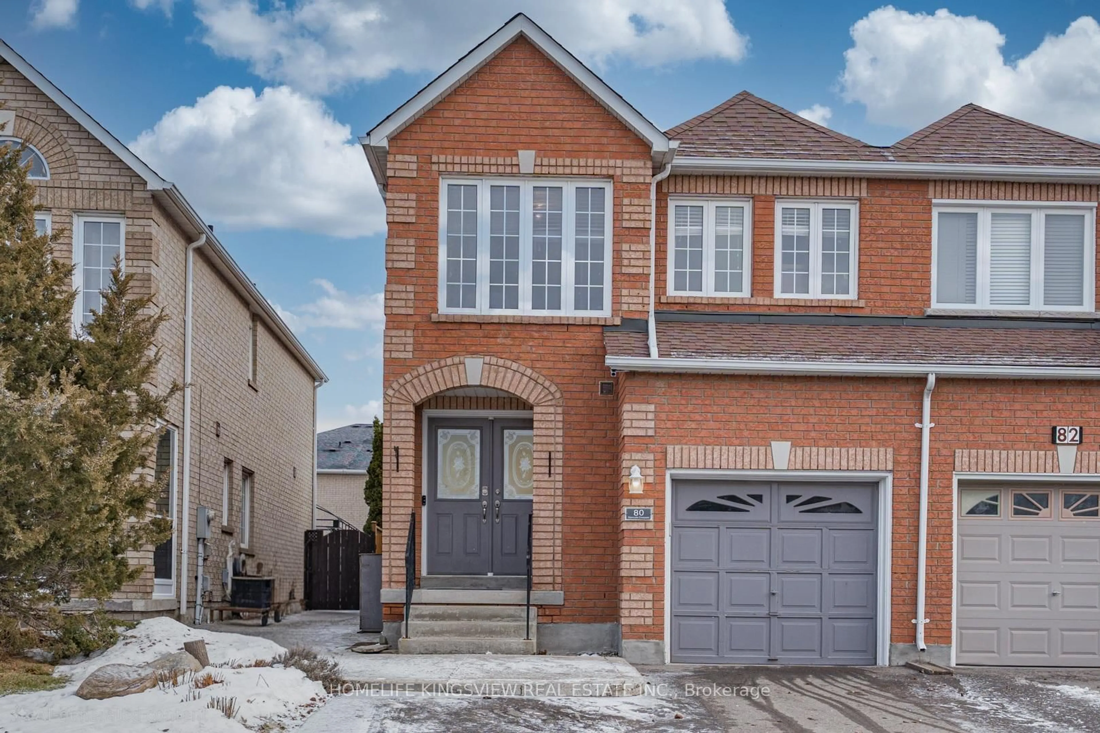 Home with brick exterior material, street for 80 Giancola Cres, Vaughan Ontario L6A 2T5