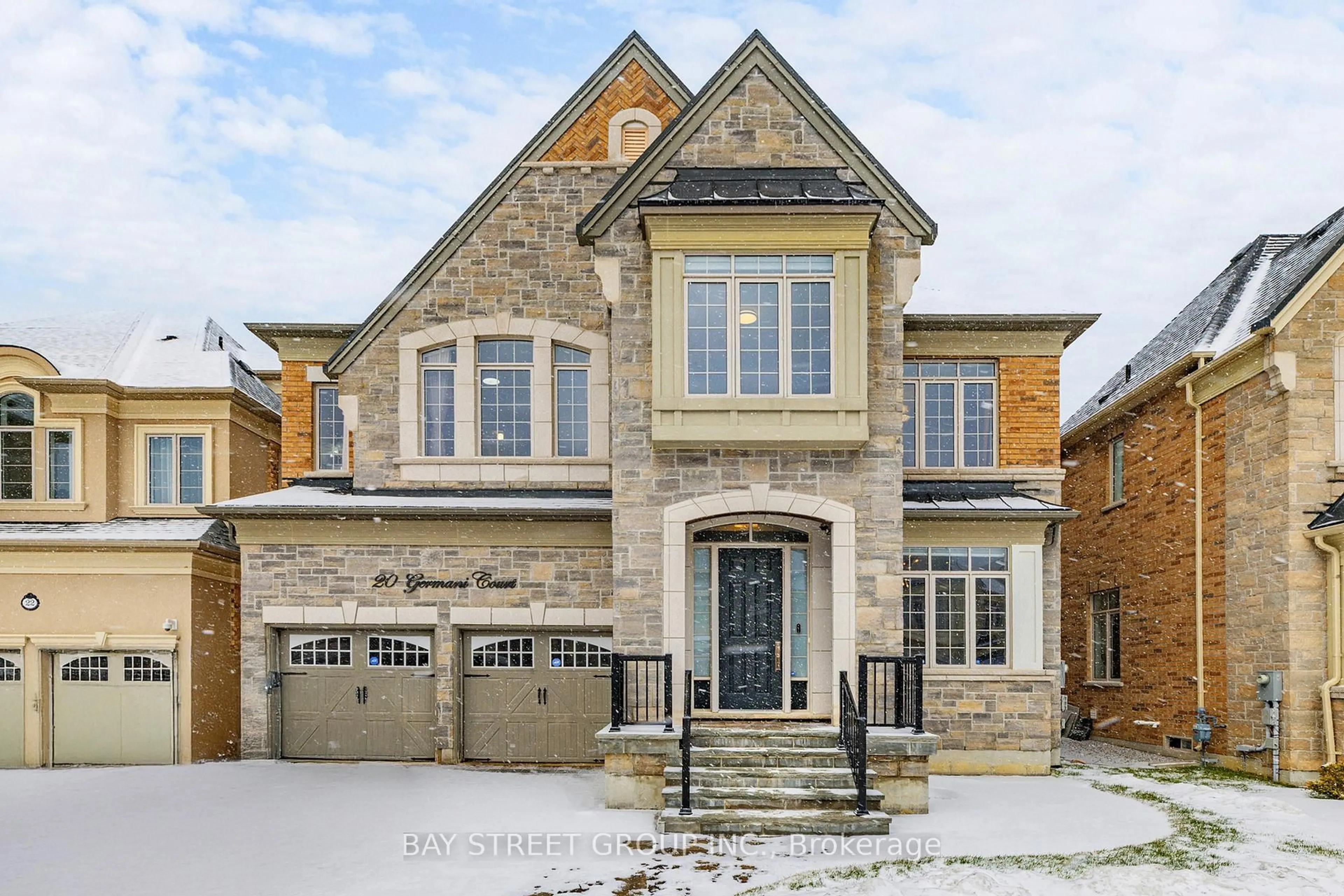 Home with brick exterior material, street for 20 Germani Crt, Richmond Hill Ontario L4E 1E2