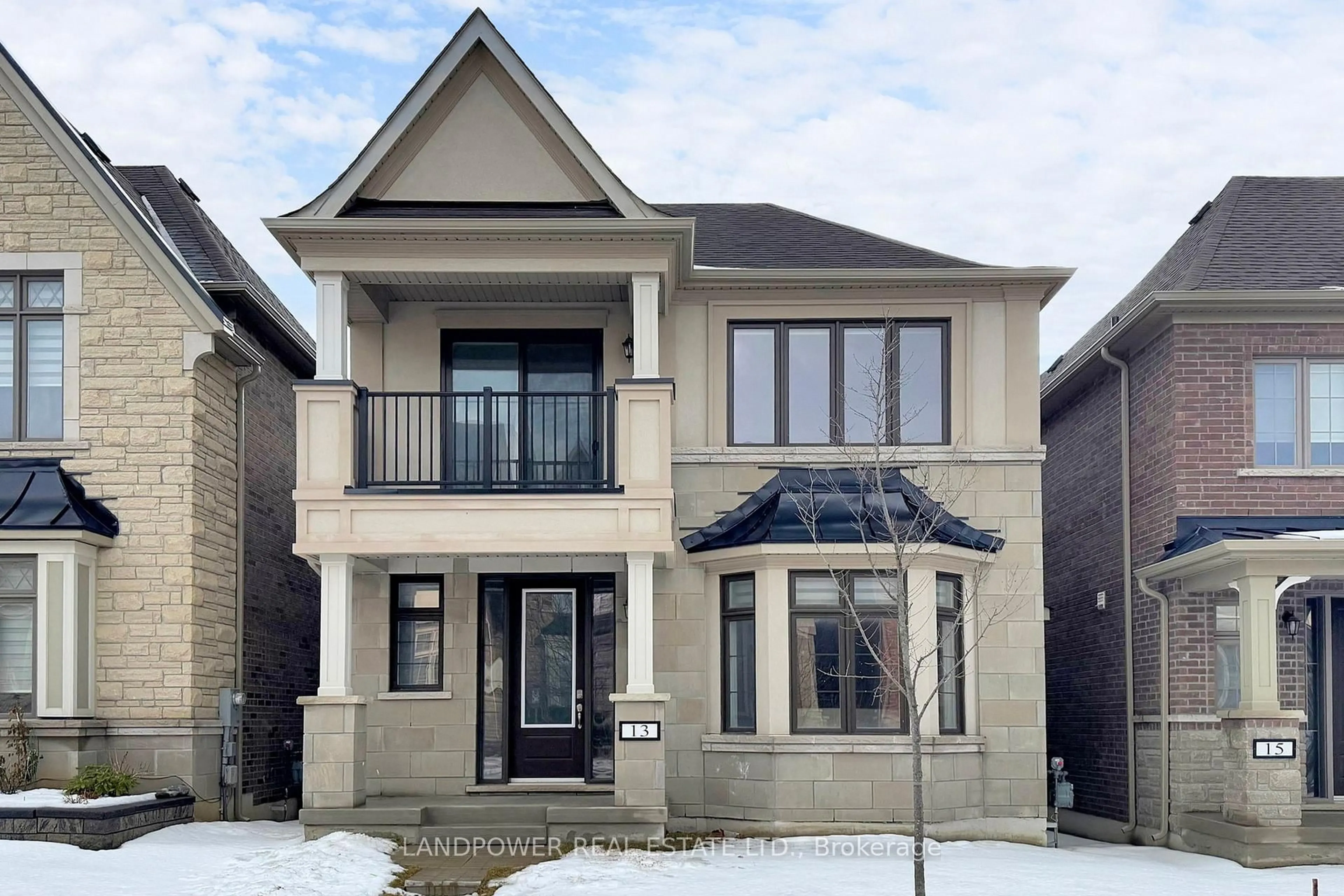 Home with brick exterior material, street for 13 Parkstone Rd, Markham Ontario L6C 3K2
