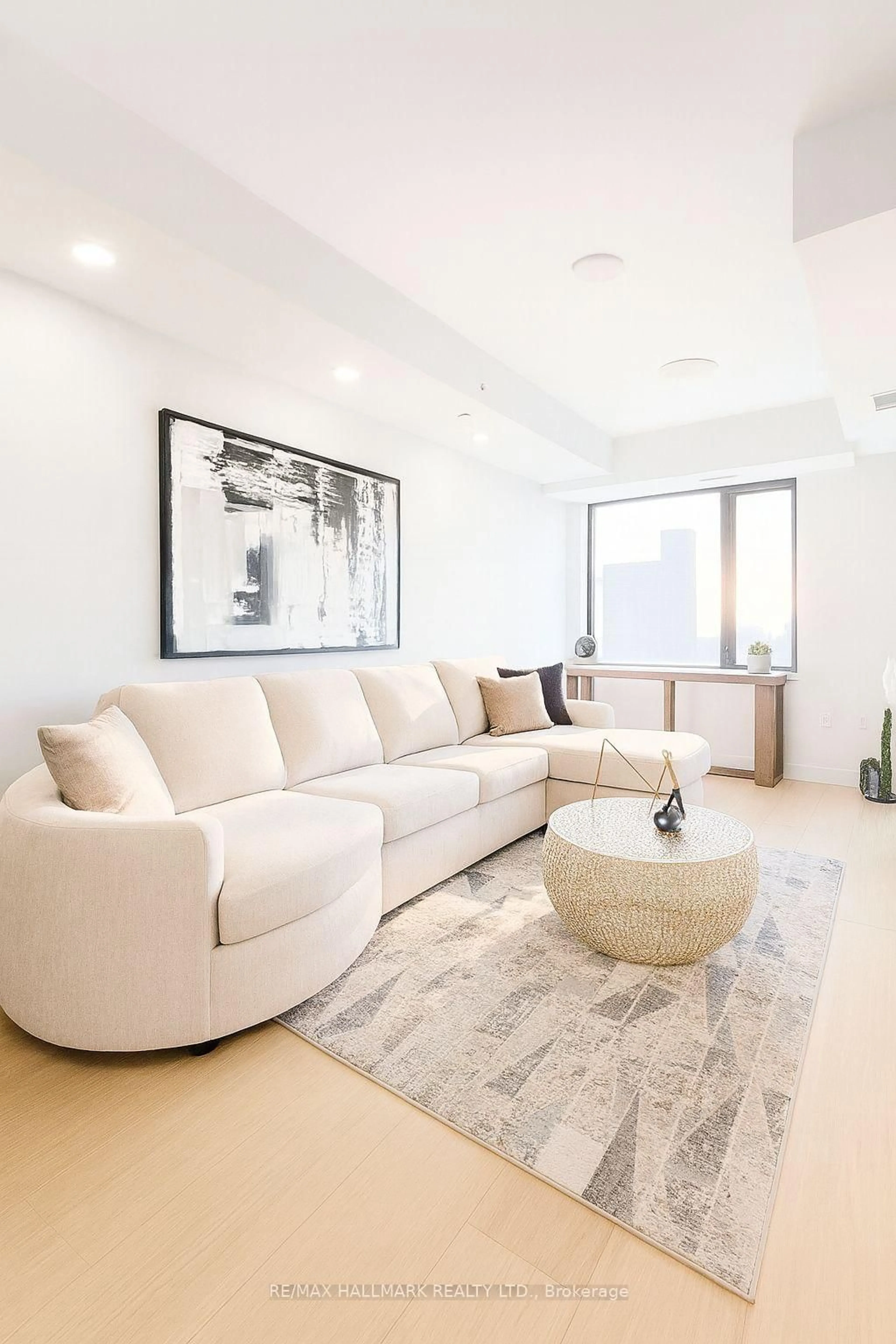 Living room with furniture, unknown for 2920 highway 7 Rd #602, Vaughan Ontario L4K 0P4