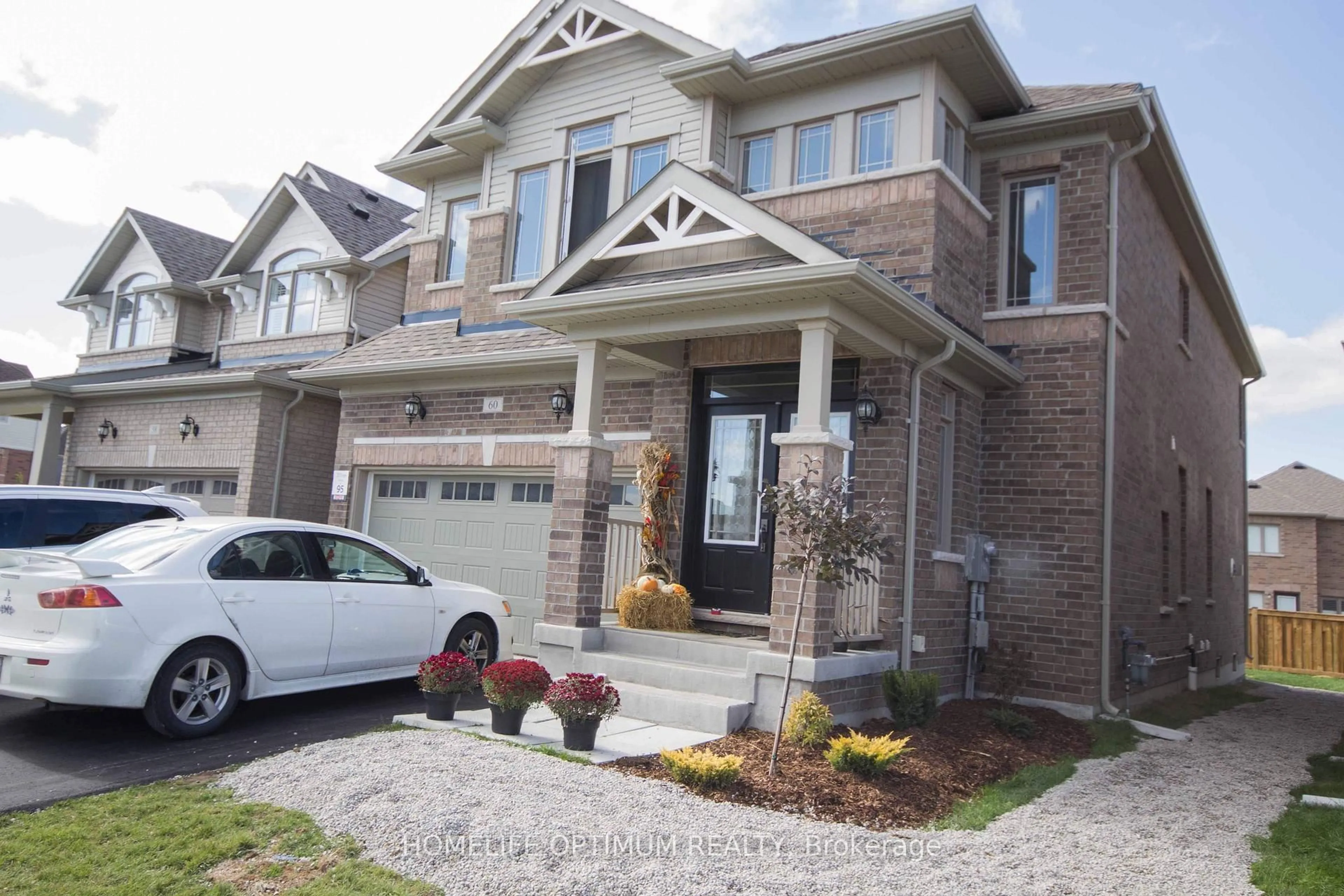 Home with brick exterior material, street for 60 Owens Rd, New Tecumseth Ontario L9R 0T4