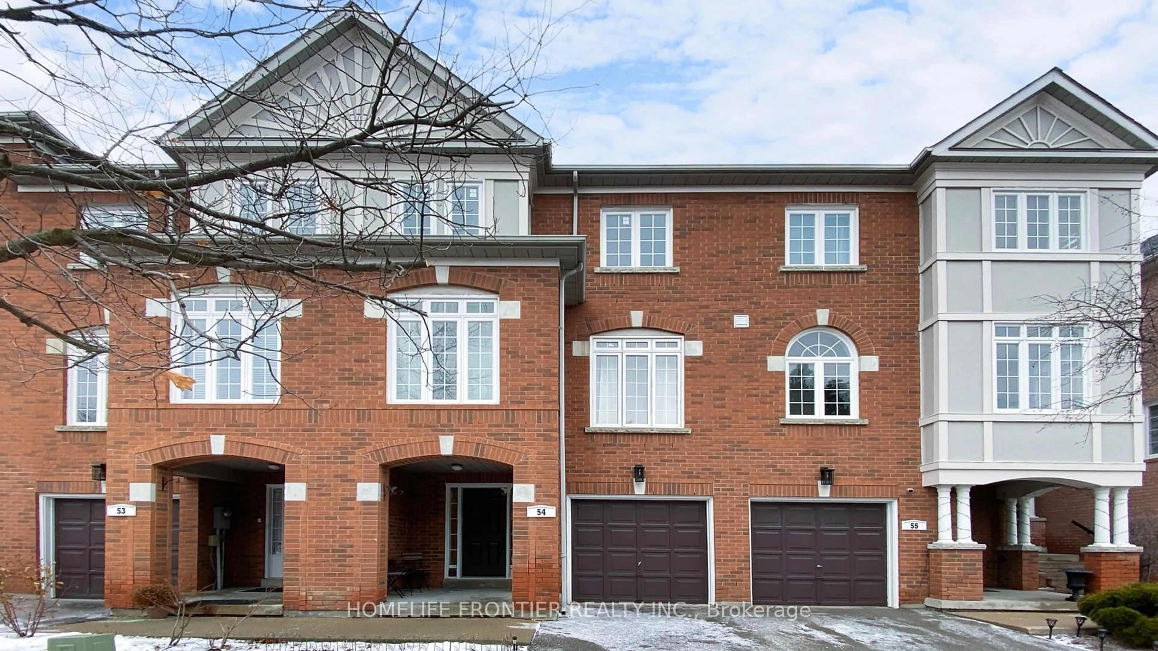 Home with brick exterior material, street for 190 Harding Blvd #54, Richmond Hill Ontario L4C 0J9