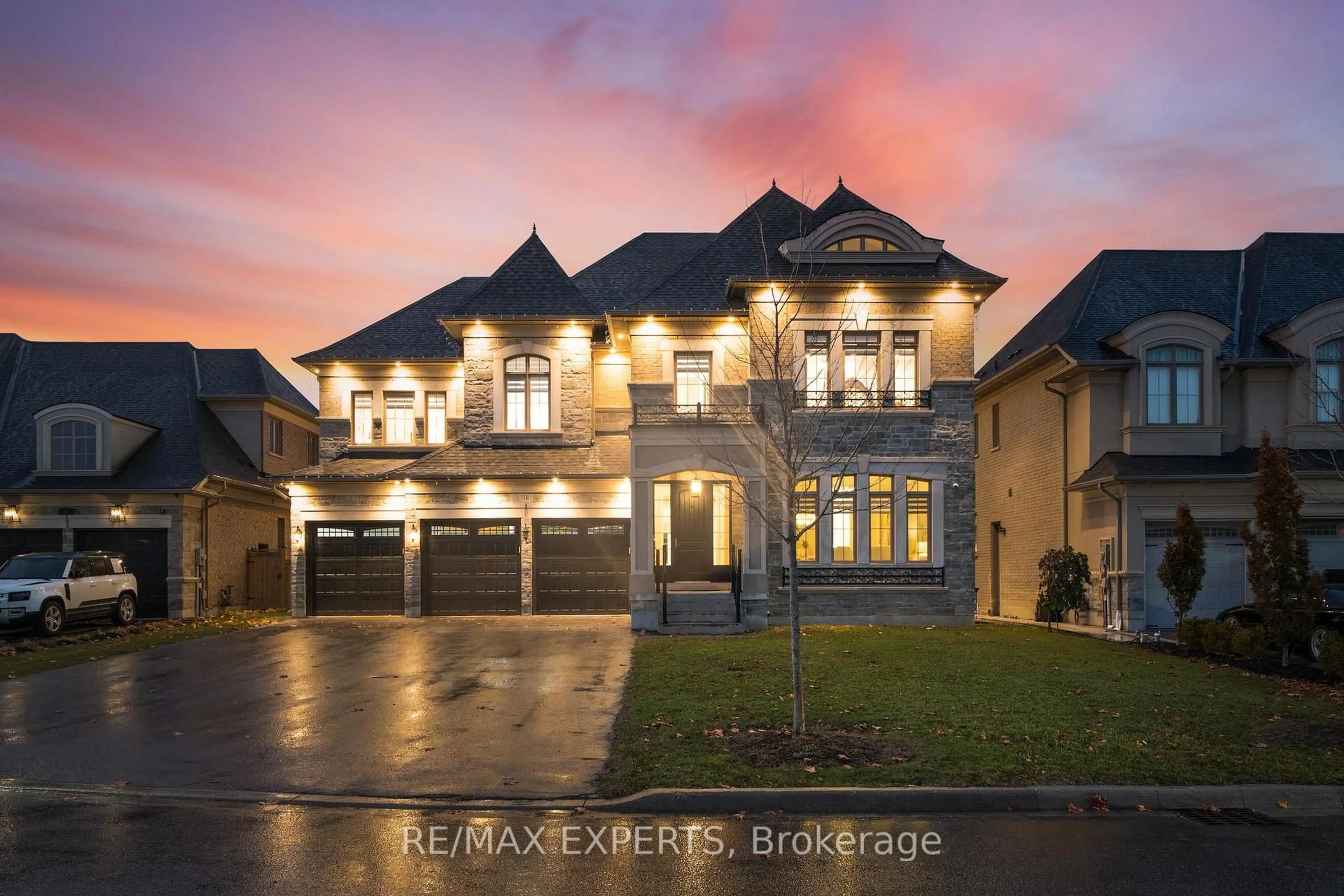 Home with brick exterior material, street for 16 Raymond Love Crt, King Ontario L7B 0M7