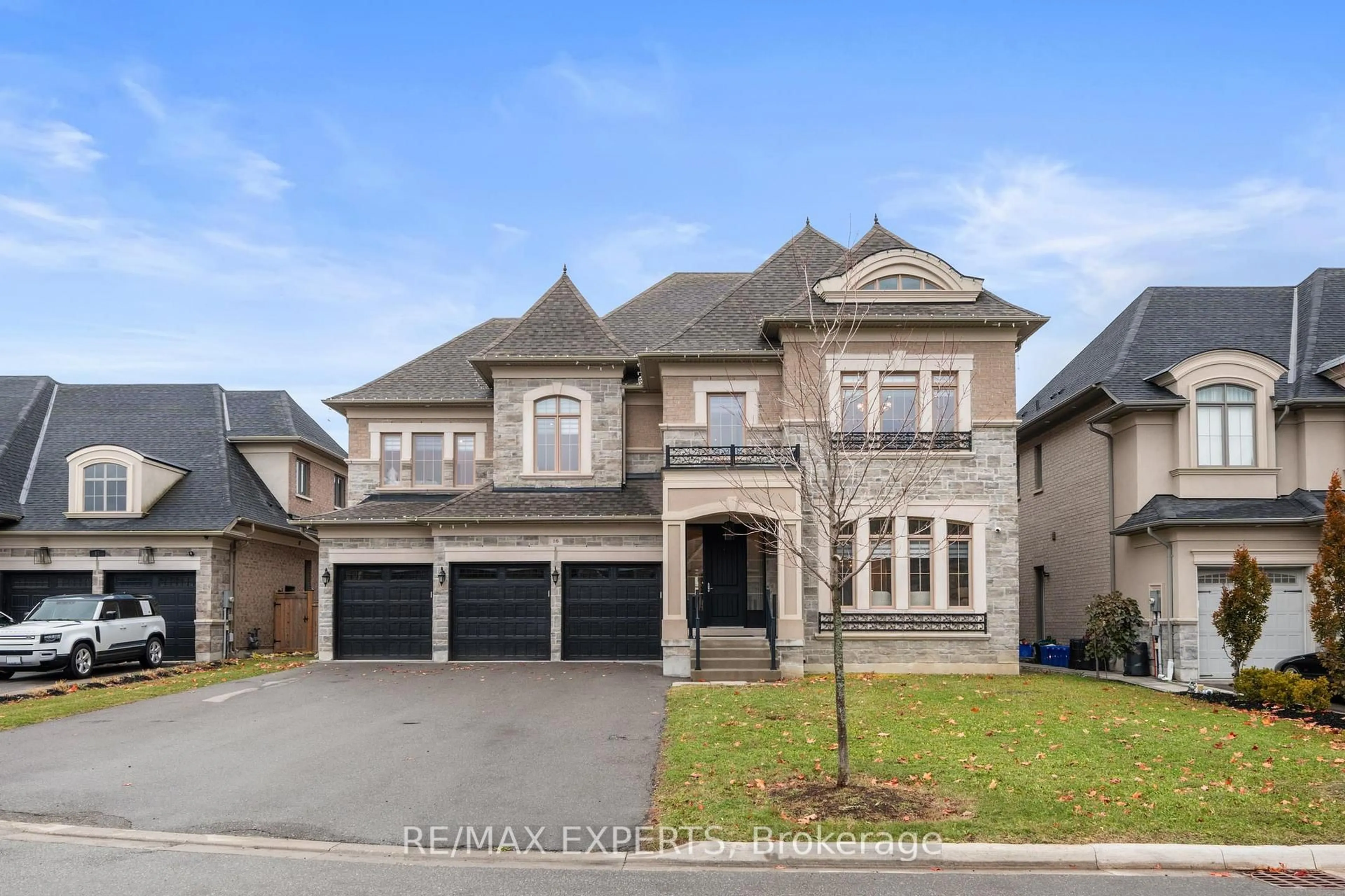 Home with brick exterior material, street for 16 Raymond Love Crt, King Ontario L7B 0M7